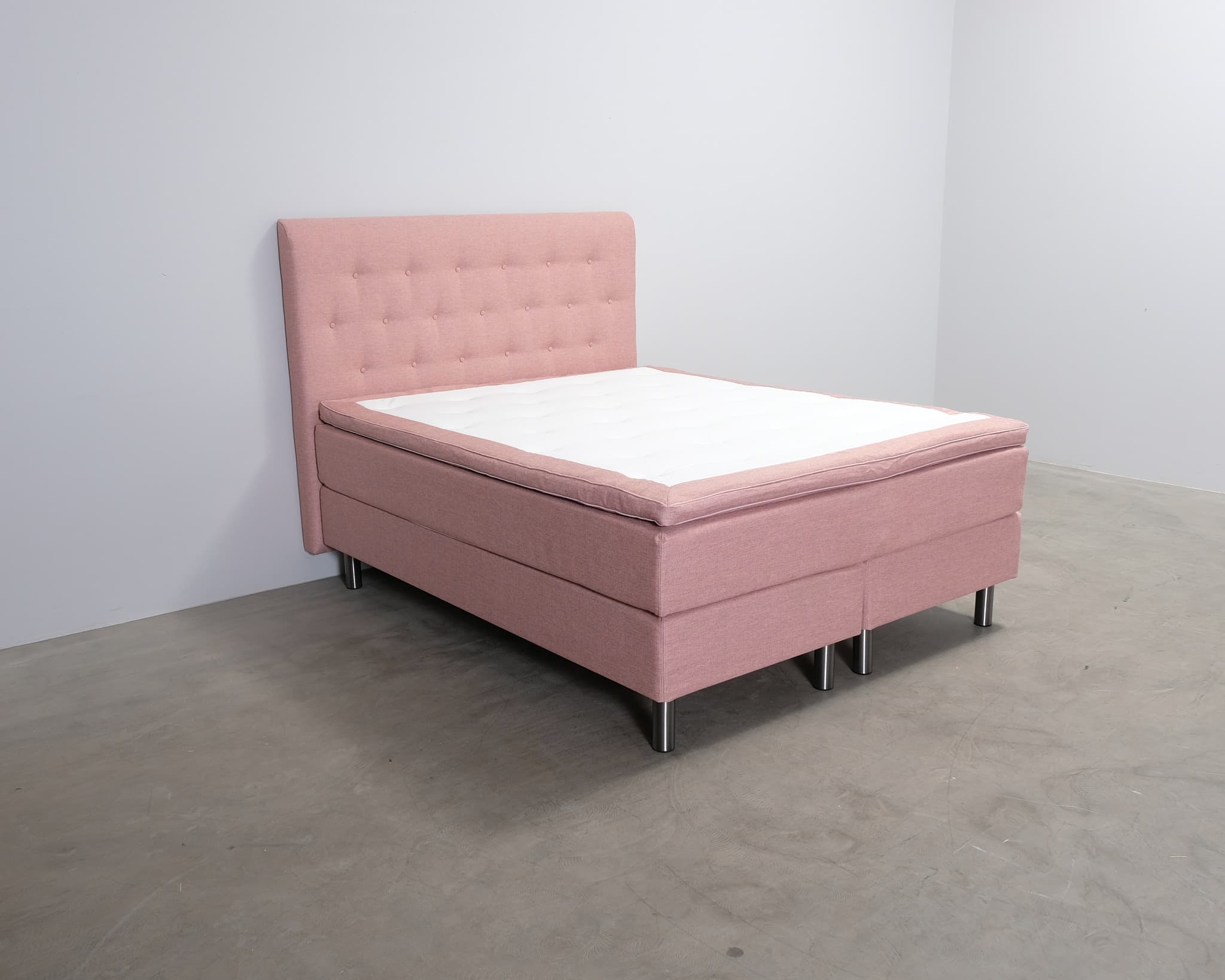 Wendre Roma kontinentalsäng 160 x 200 cm rosa