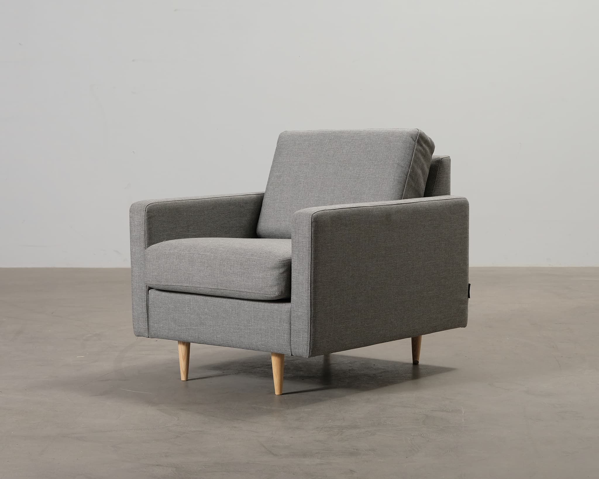 Interface fåtölj grå