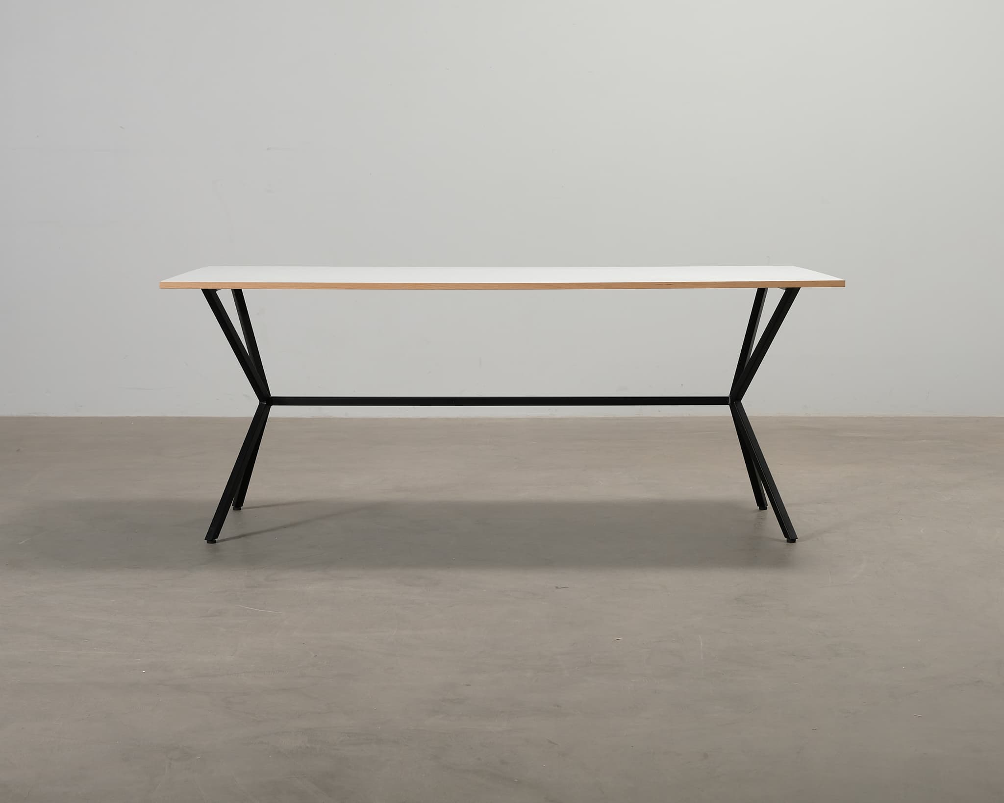 Department Loft matbord vit / svart