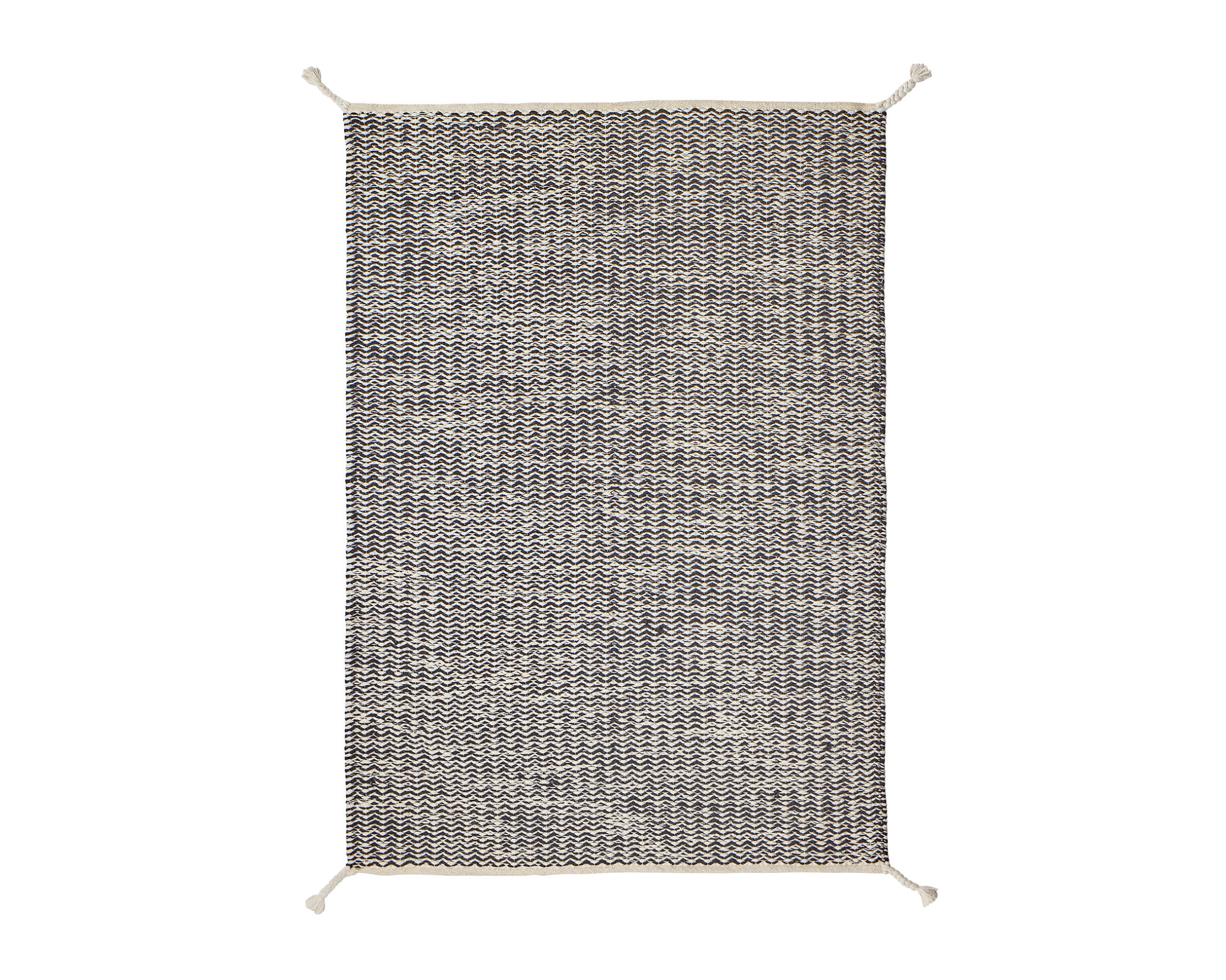 Woven Works Aalto matta 160 x 230 cm svartvit