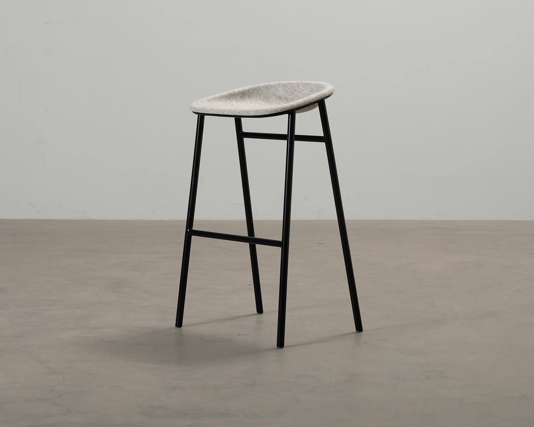 DeVorm LJ3 barstol svart / grå