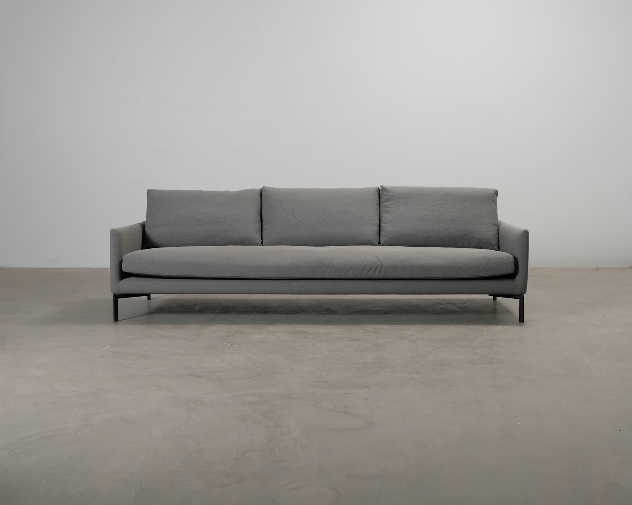 Adea Band 3-sits soffa grå