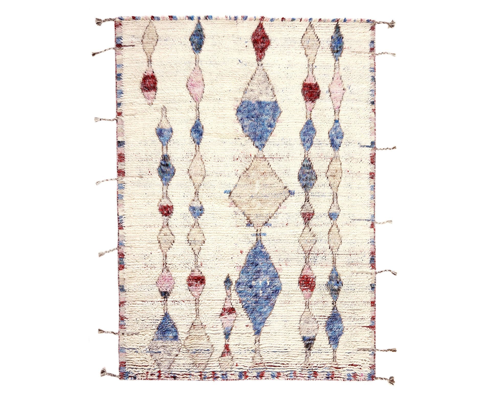 Tribe orientalisk matta vit / naturvit 170 x 240 cm