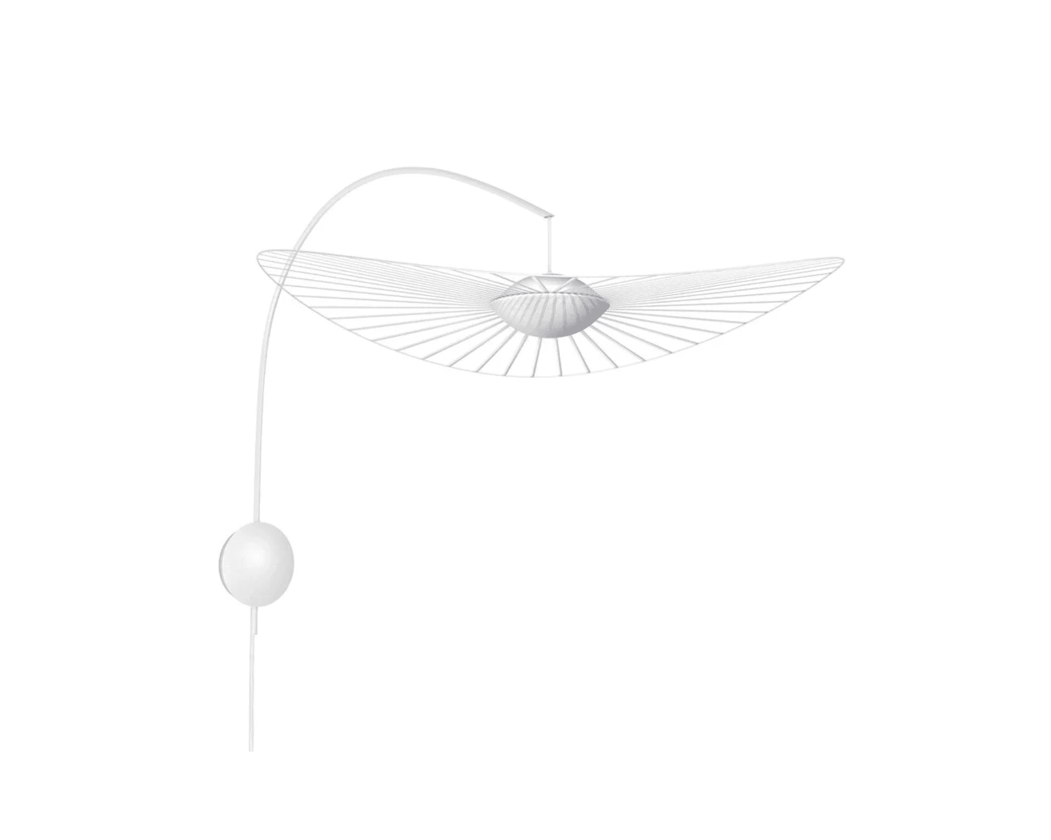 Petite Friture Vertigo Nova vägglampa vit