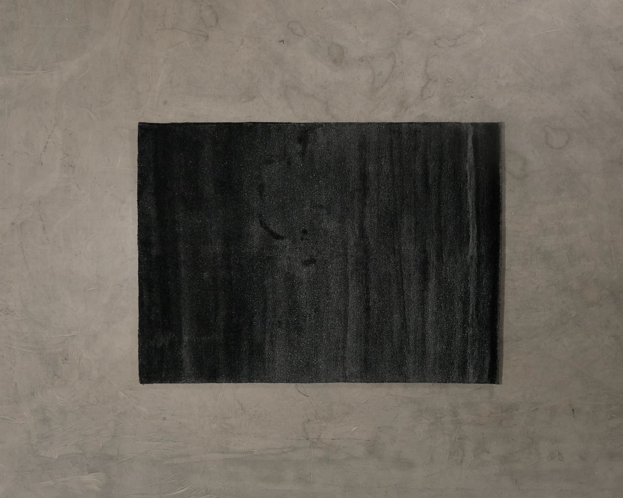 Roots Living Pile Bamboo matta 170 x 240 cm mörkgrå