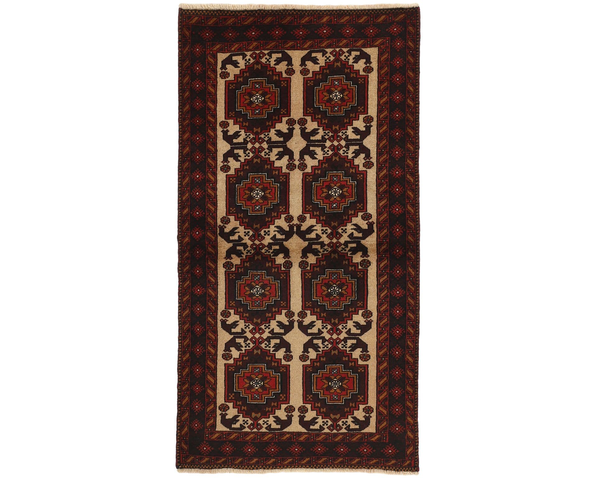 Balutch orientalisk matta 91 x 181 cm