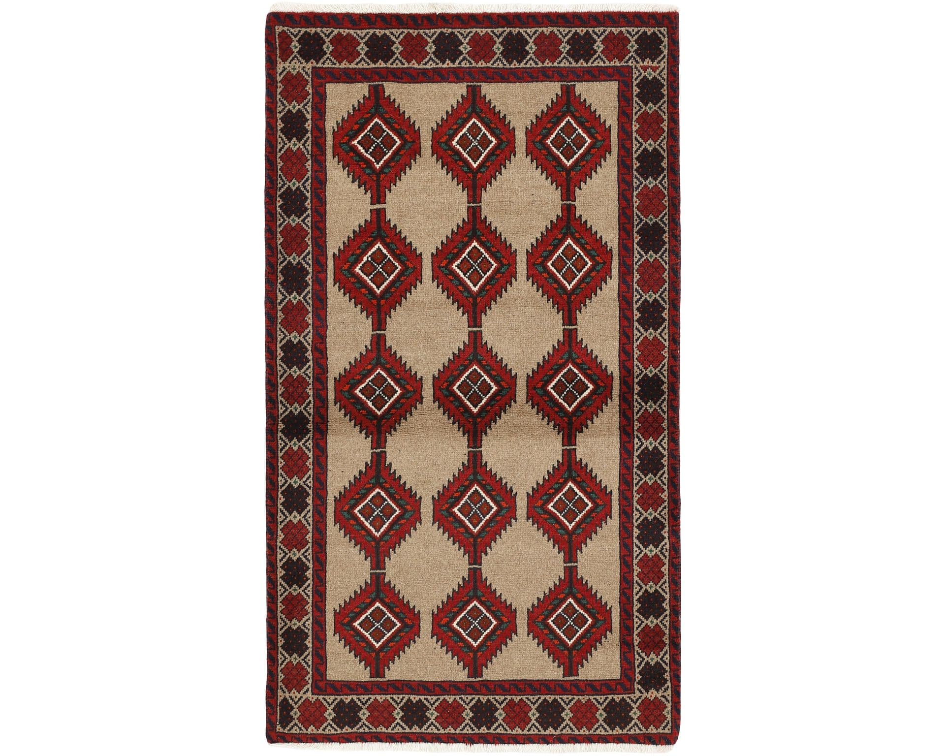 Balutch orientalisk matta 100 x 176 cm