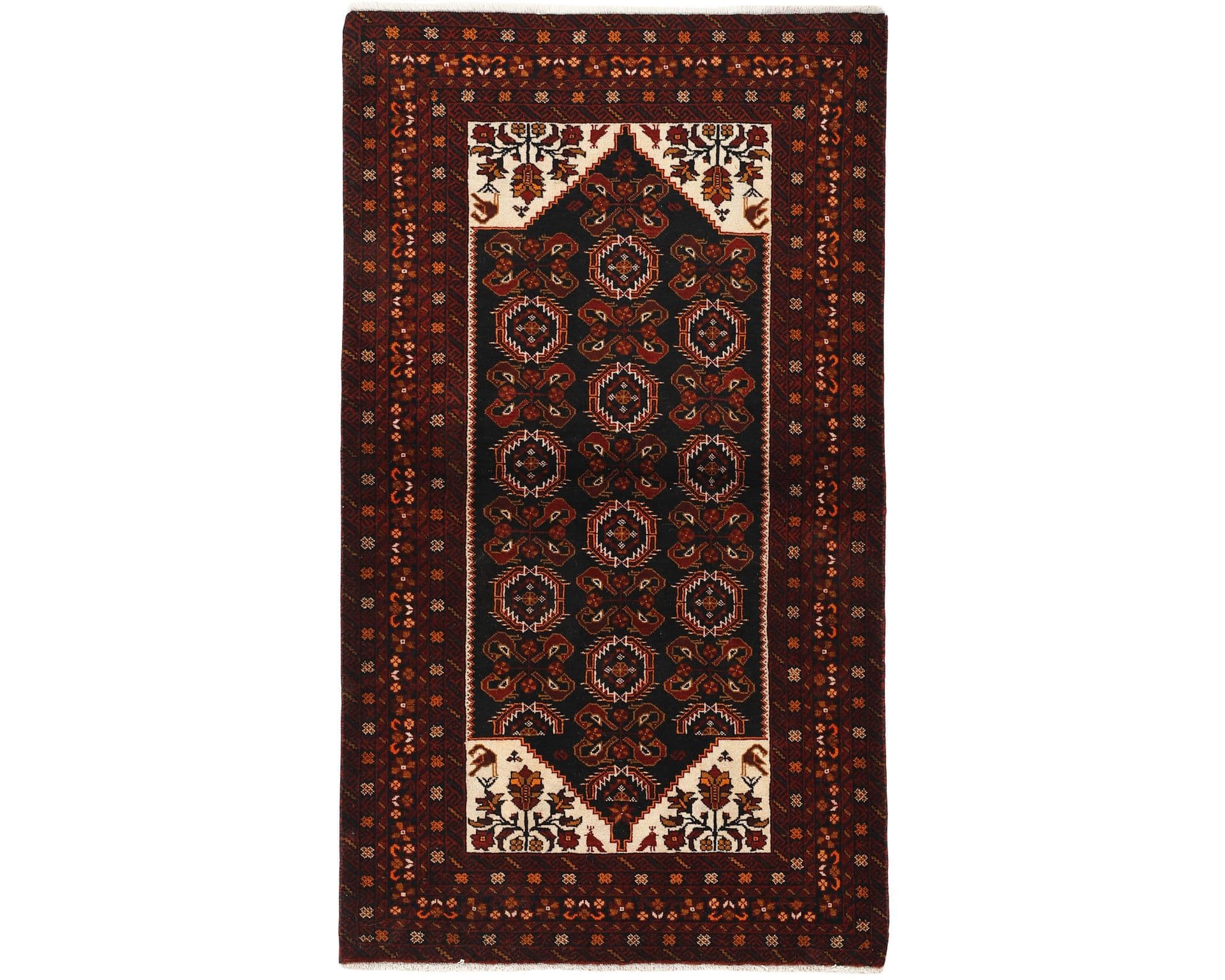 Balutch orientalisk matta 103 x 178 cm