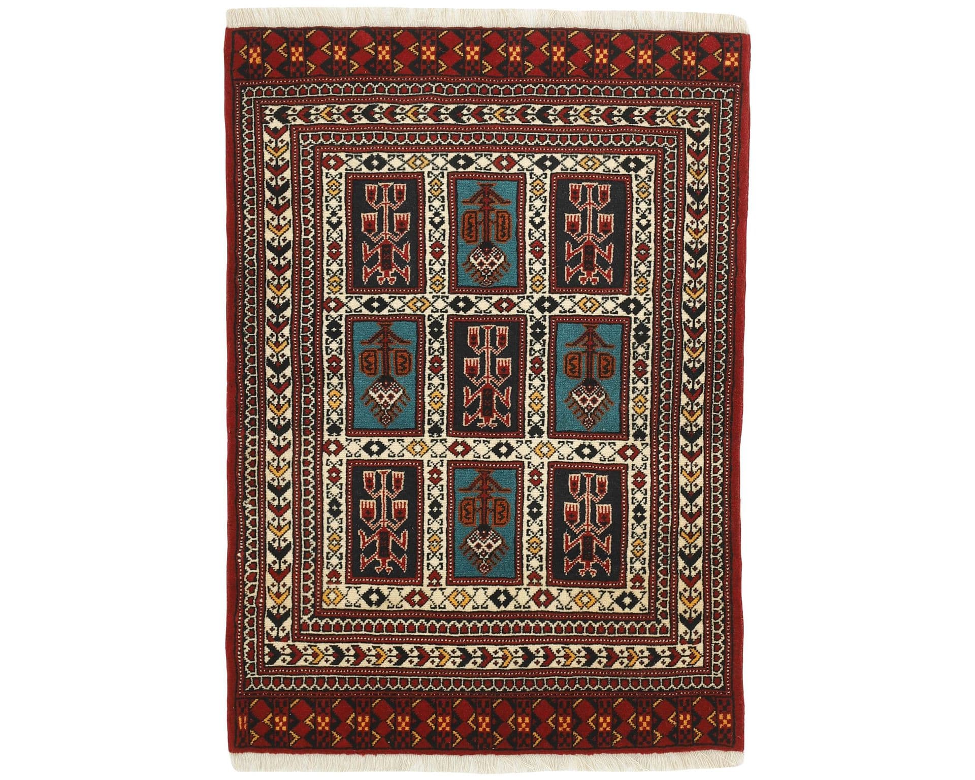 Torkaman Fine orientalisk matta 84 x 120 cm