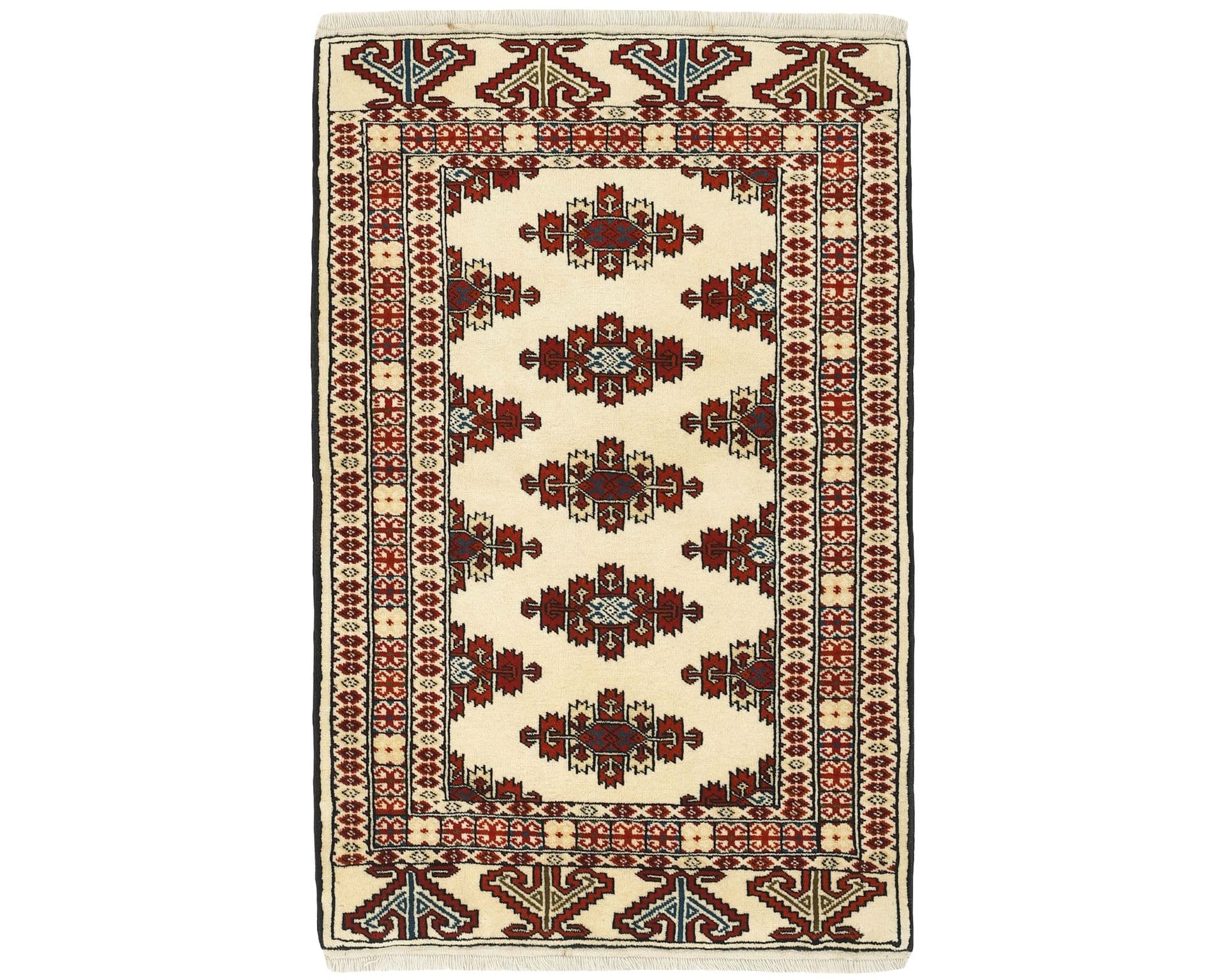 Torkaman Fine orientalisk matta 84 x 127 cm