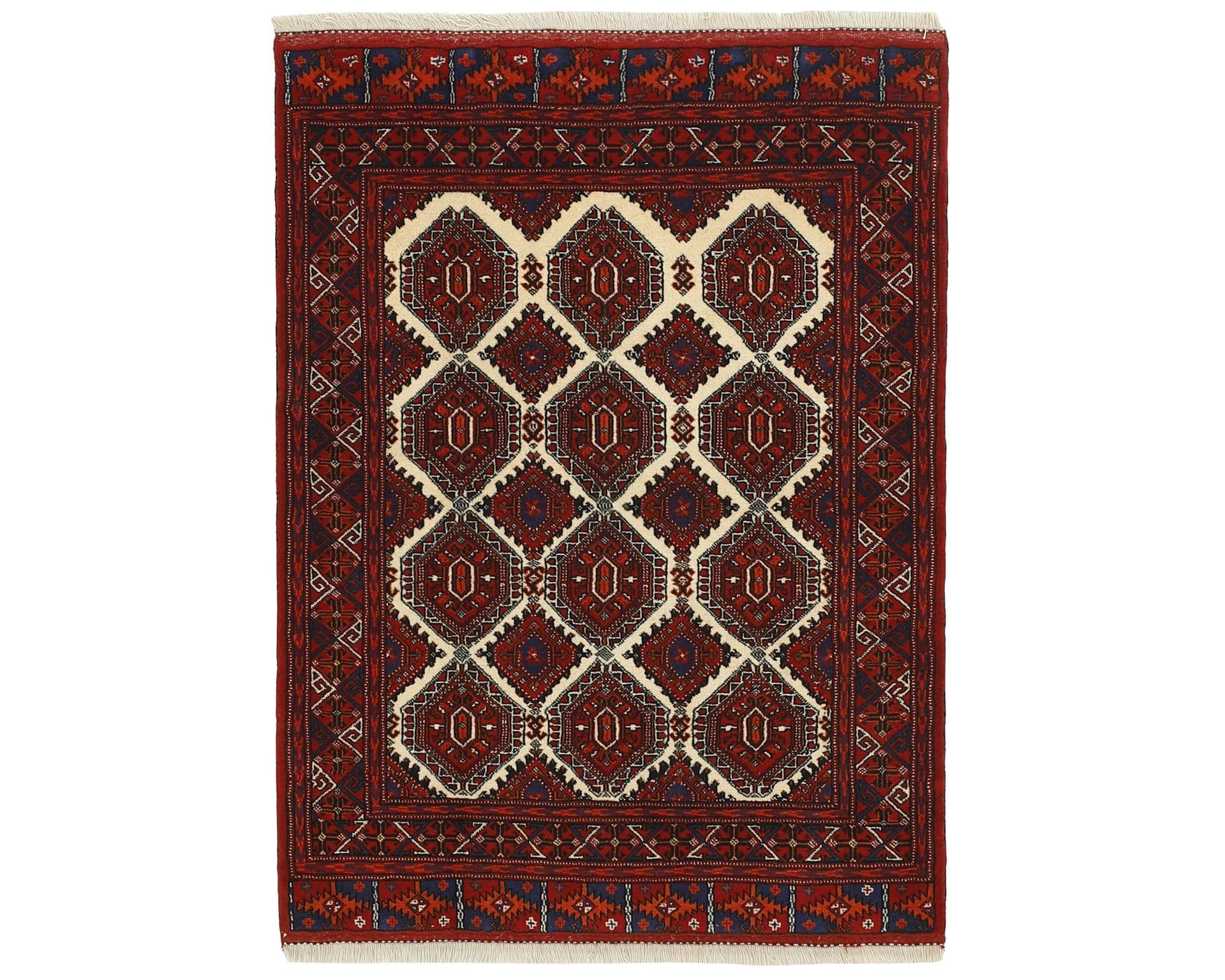 Torkaman Fine orientalisk matta 103 x 136 cm