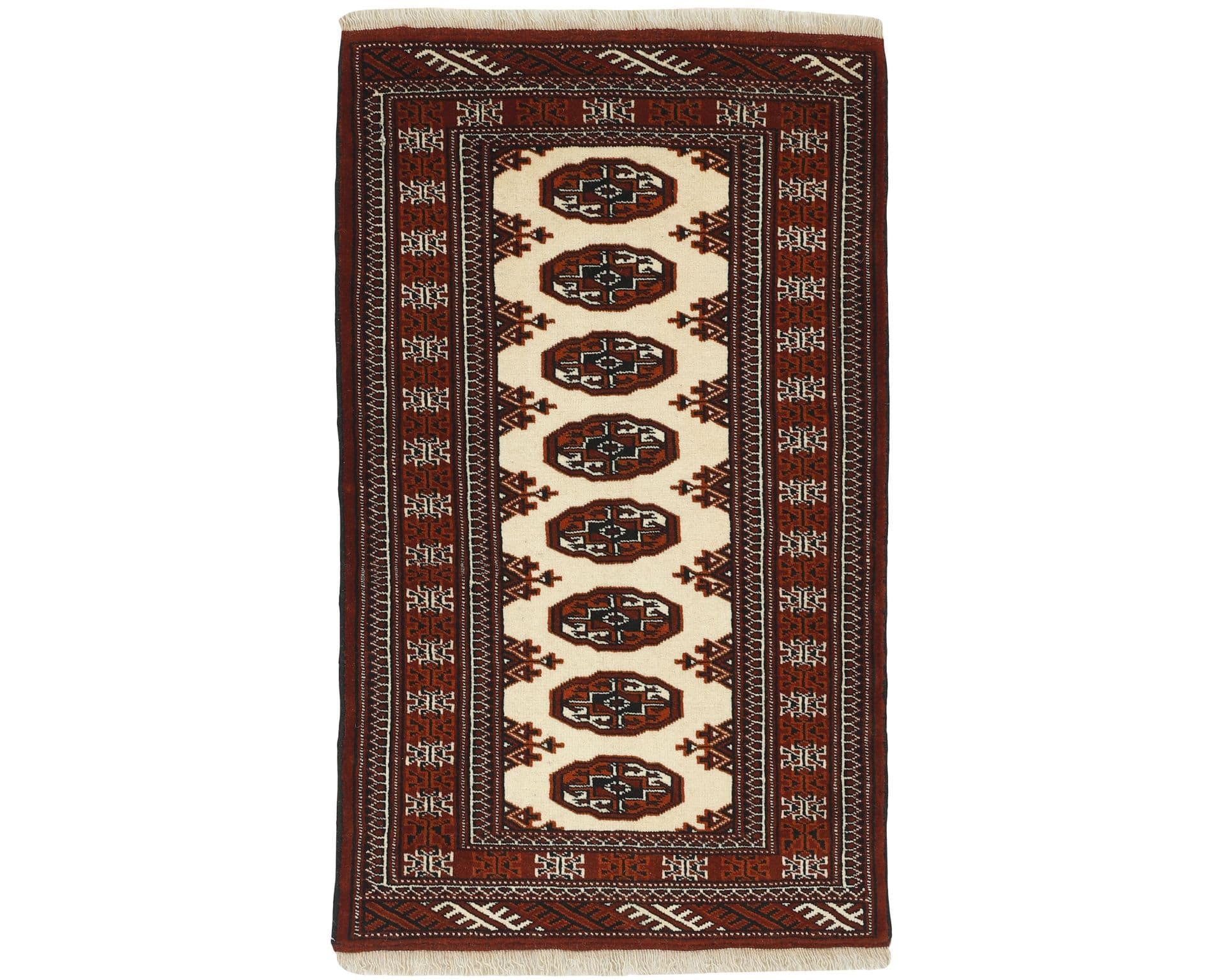 Rezas orientalisk x Torkaman Fine matta 78 x 130 cm