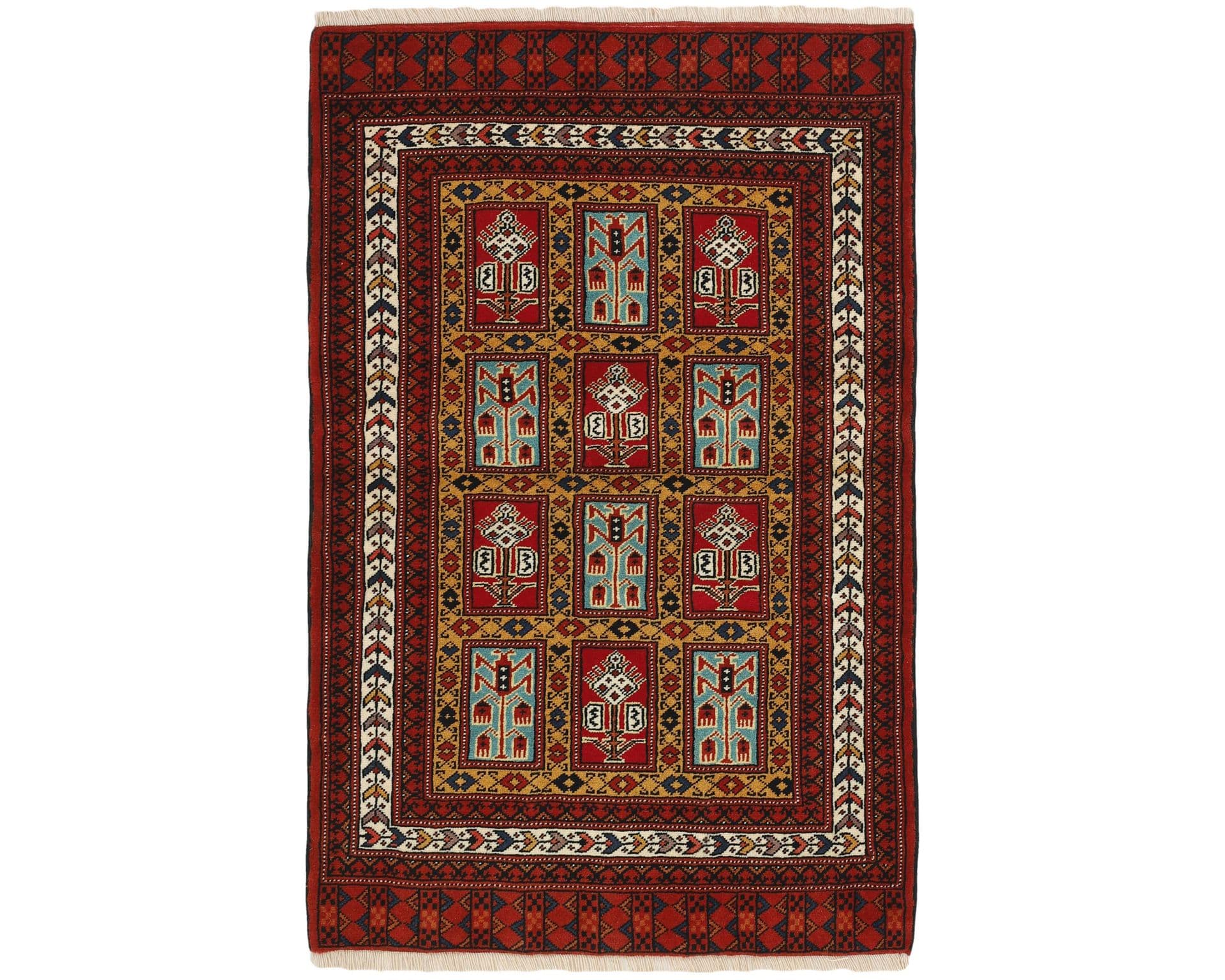 Torkaman Fine orientalisk matta 86 x 130 cm