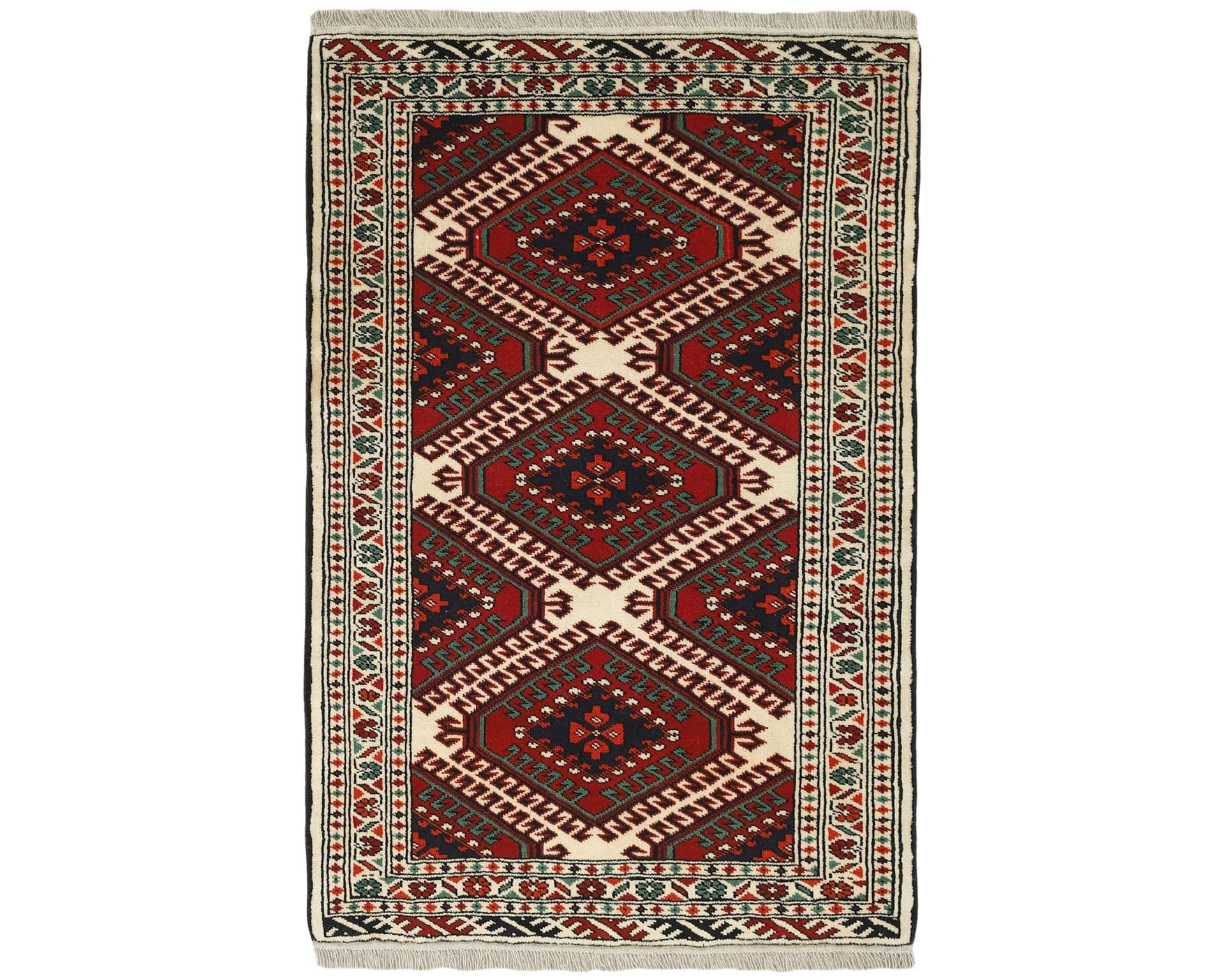 Torkaman Fine orientalisk matta 83 x 123 cm