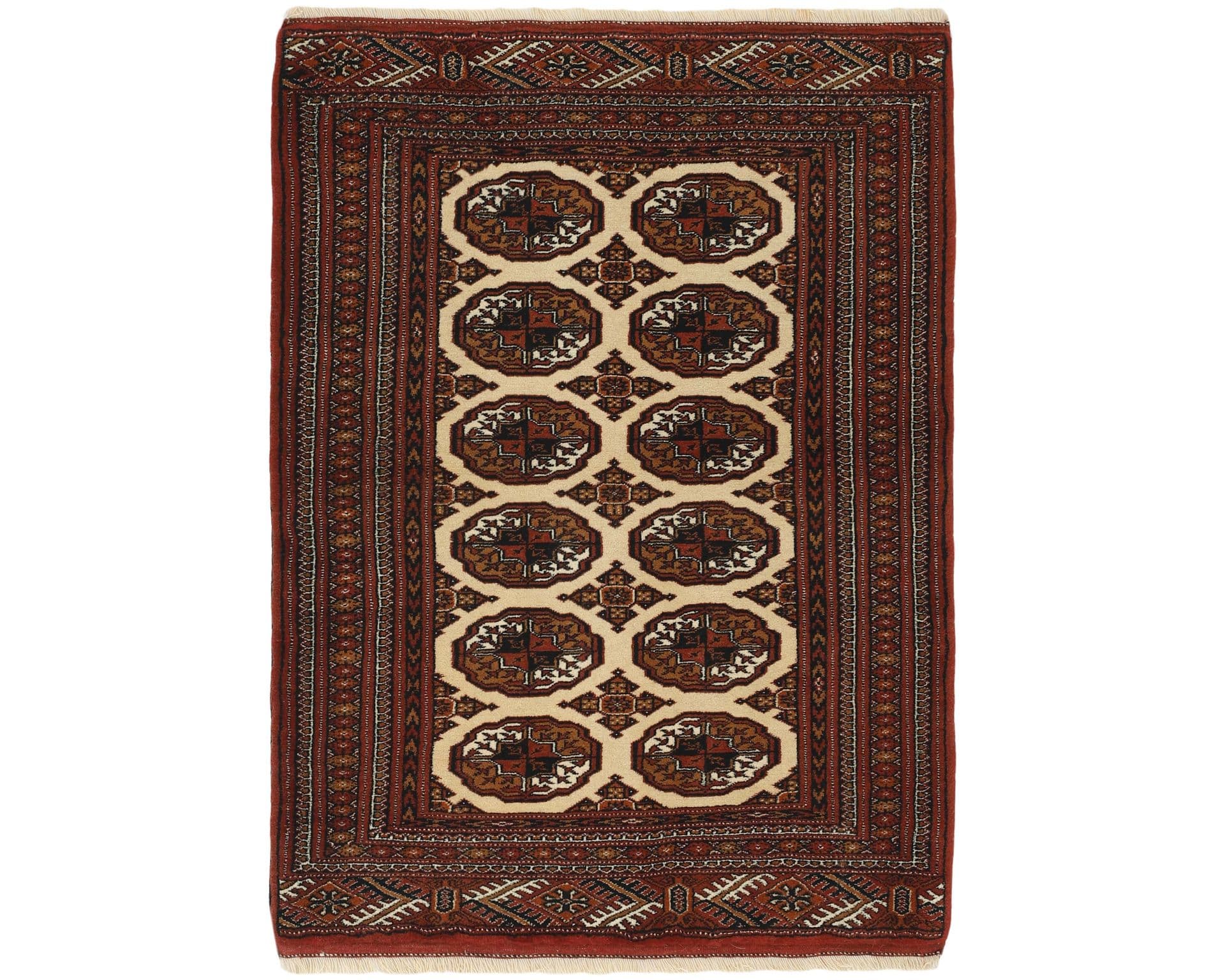 Torkaman Fine orientalisk matta 85 x 117 cm
