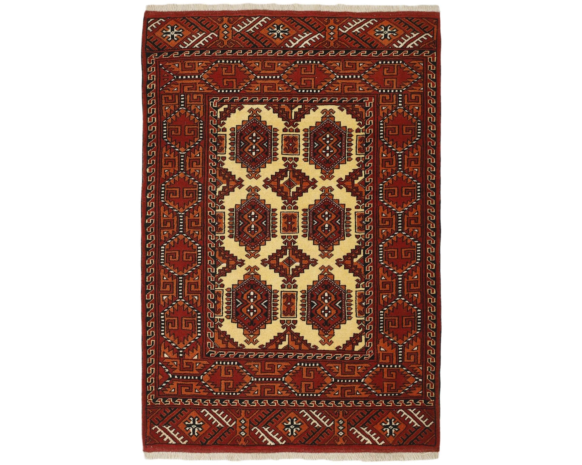 Torkaman Fine orientalisk matta 86 x 122 cm