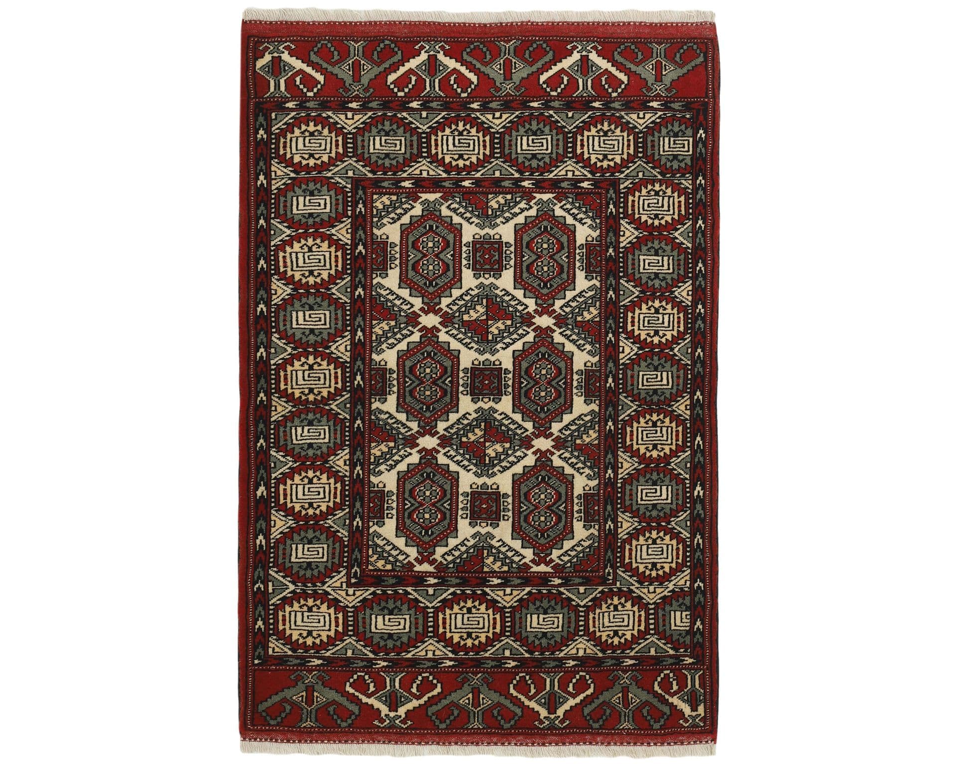 Torkaman Fine orientalisk matta 85 x 124 cm