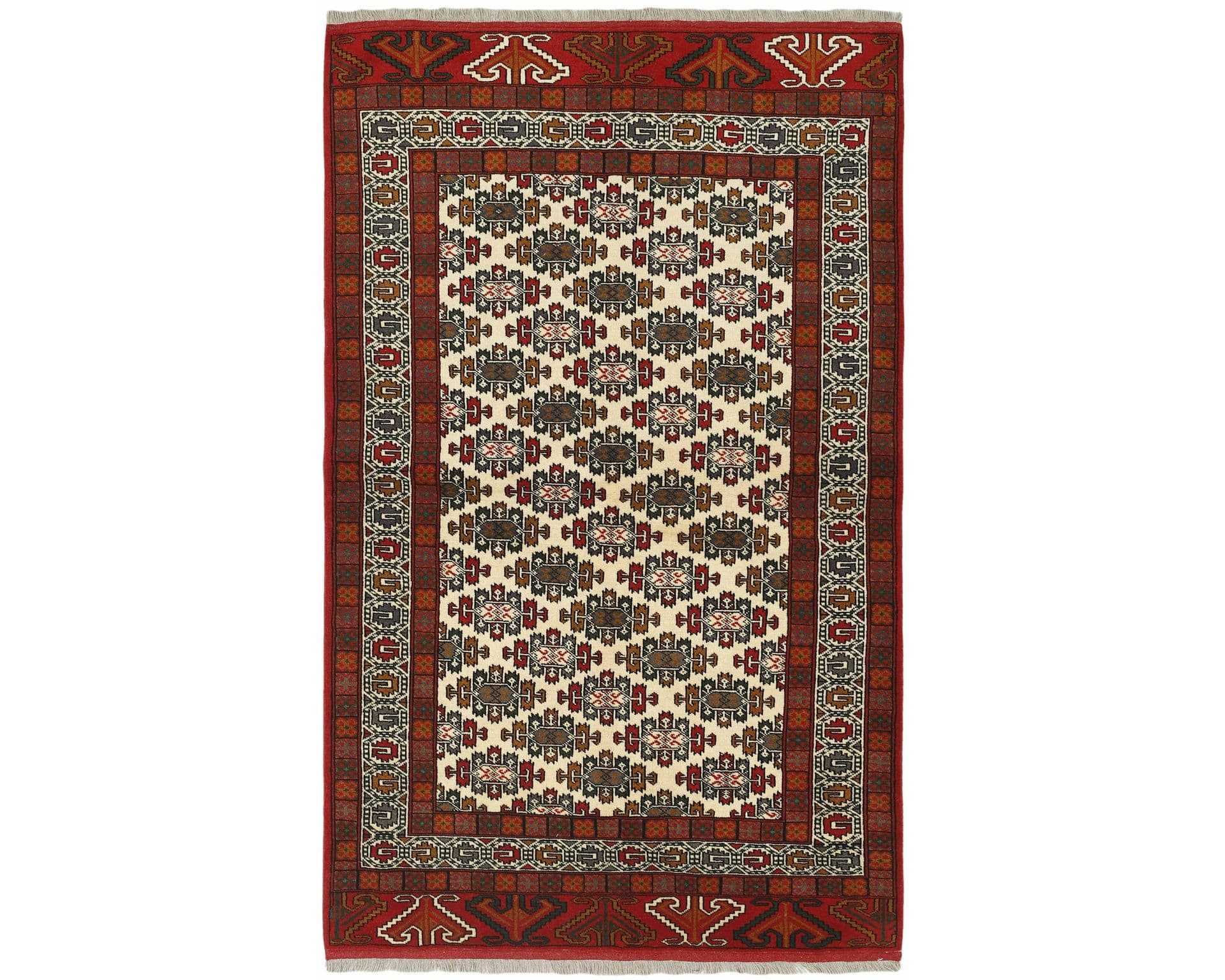Torkaman Fine orientalisk matta 135 x 214 cm