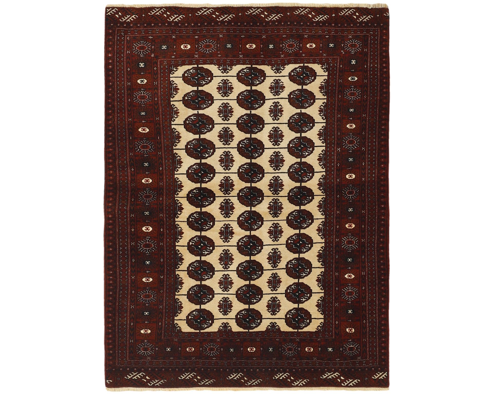 Torkaman Fine orientalisk matta 136 x 185 cm