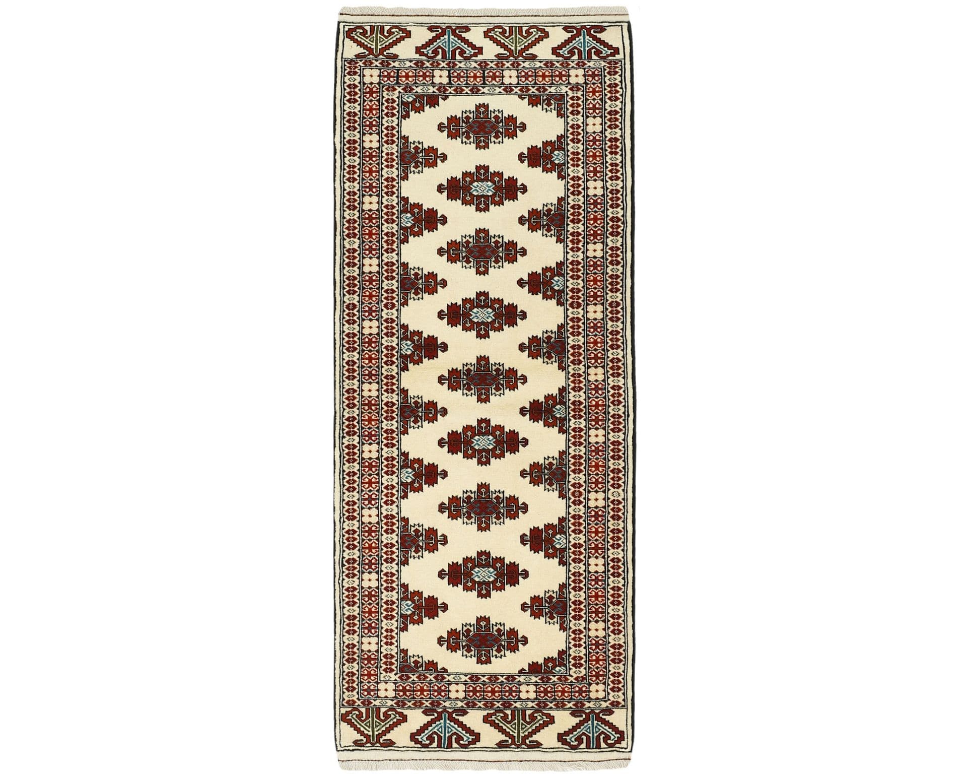 Rezas orientalisk x Torkaman Fine matta 83 x 201 cm