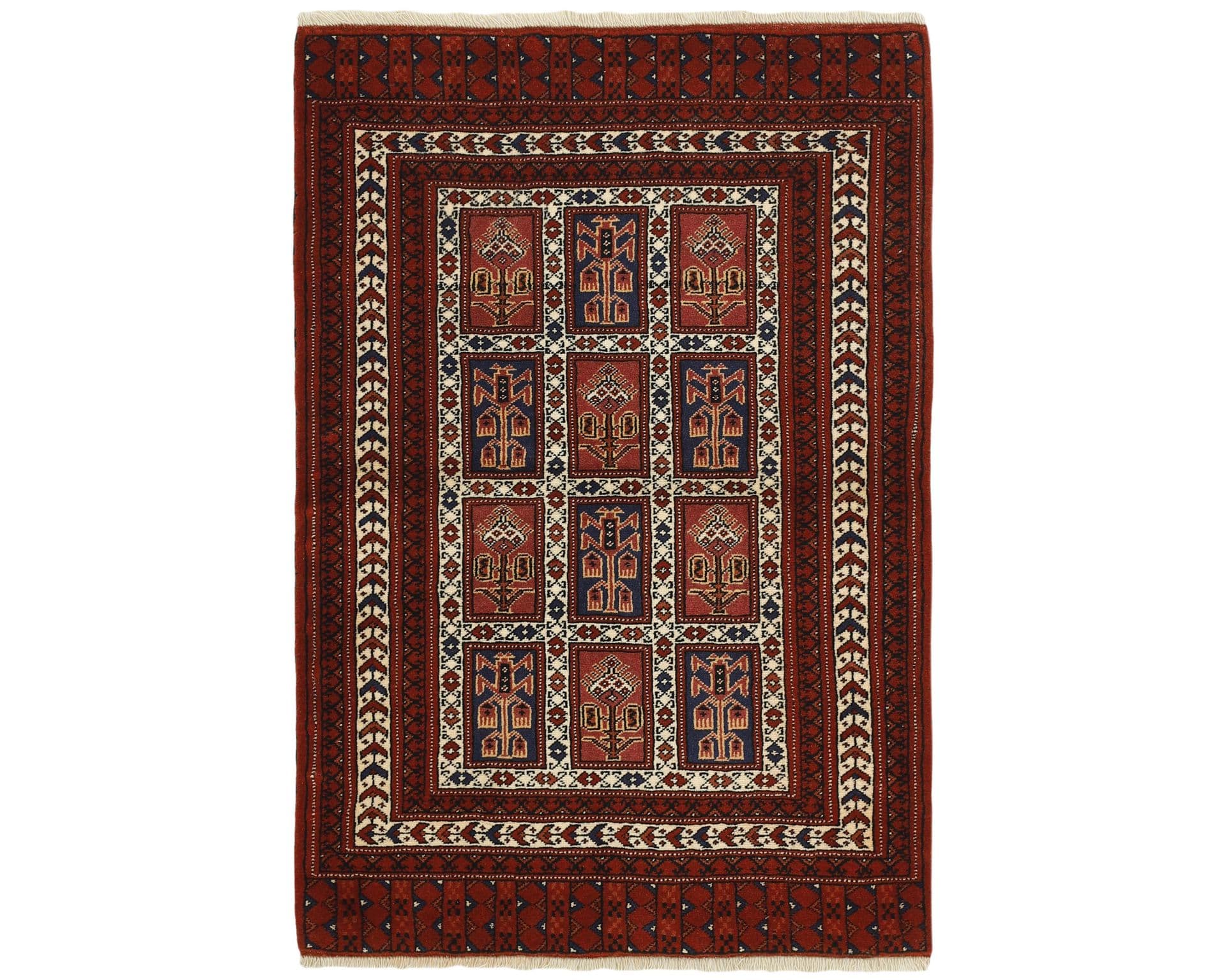Torkaman Fine orientalisk matta 84 x 124 cm