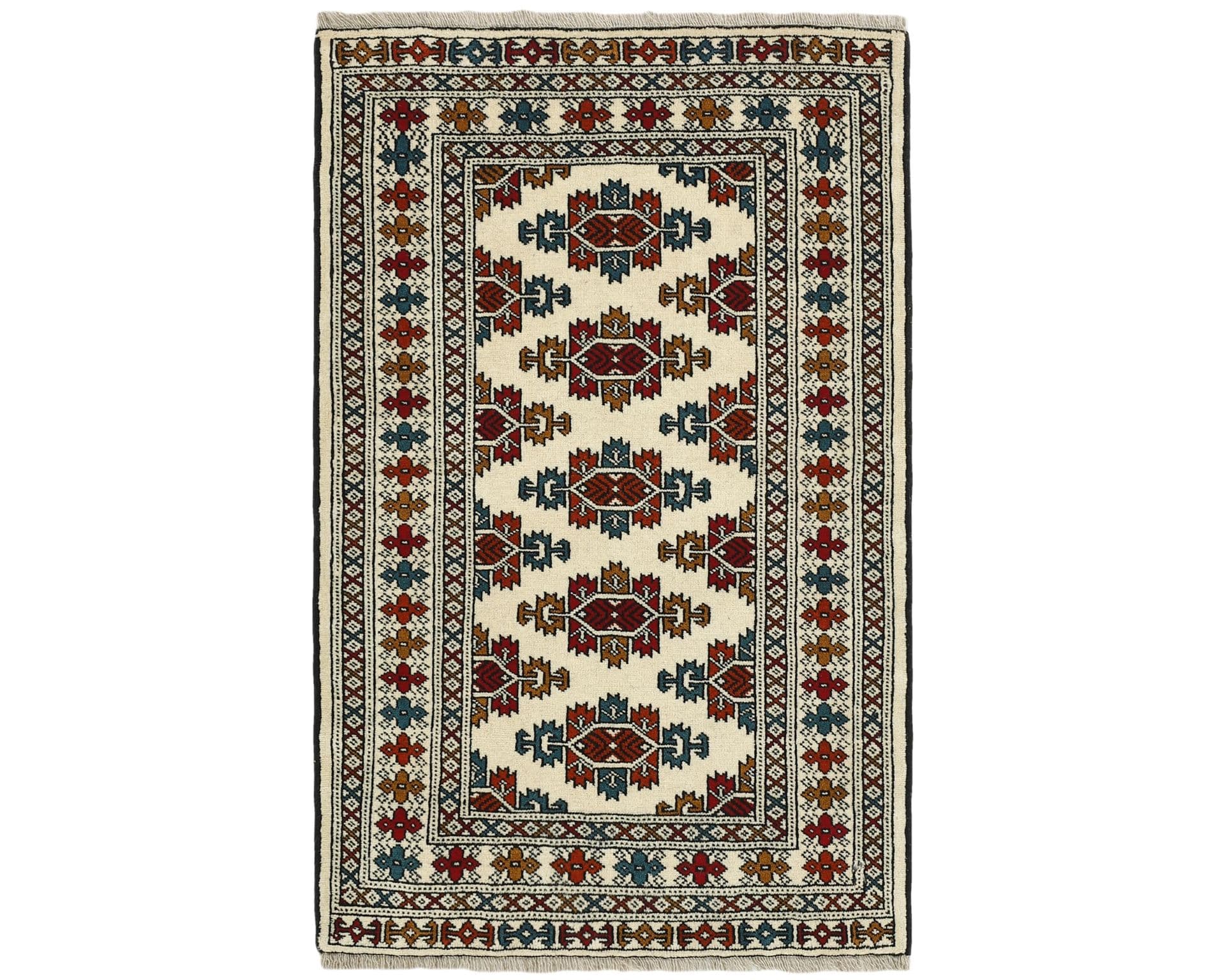 Torkaman Fine orientalisk matta 84 x 130 cm