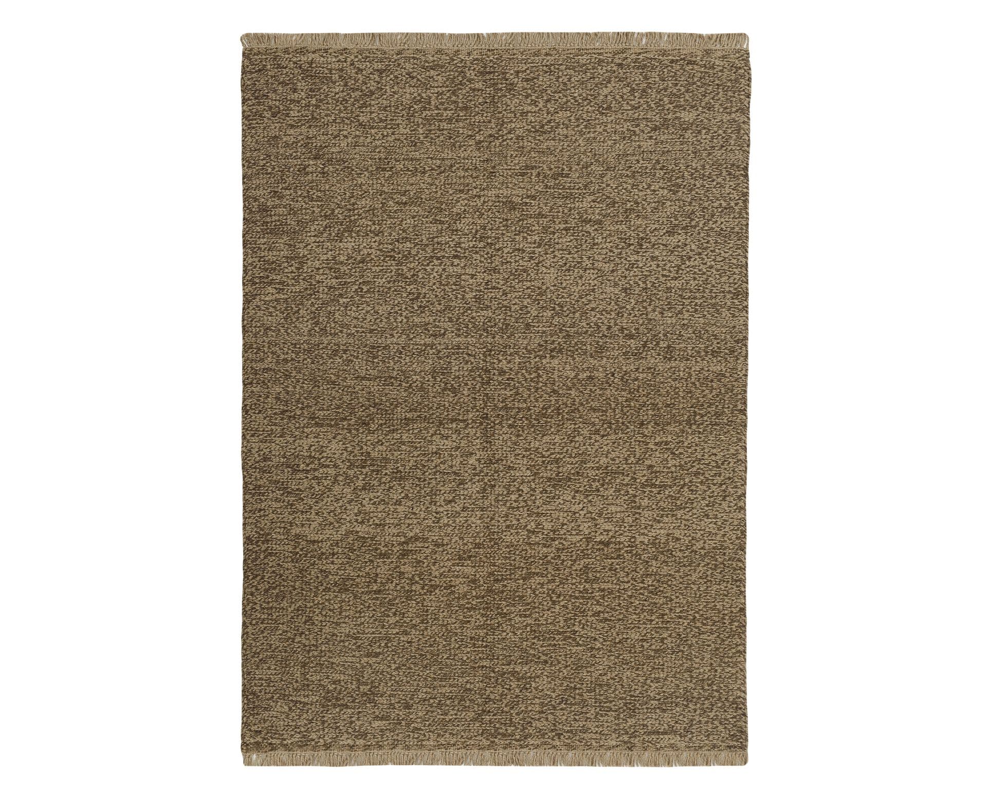 Rezas Modern Flatweave Mix matta brun 170 x 235 cm