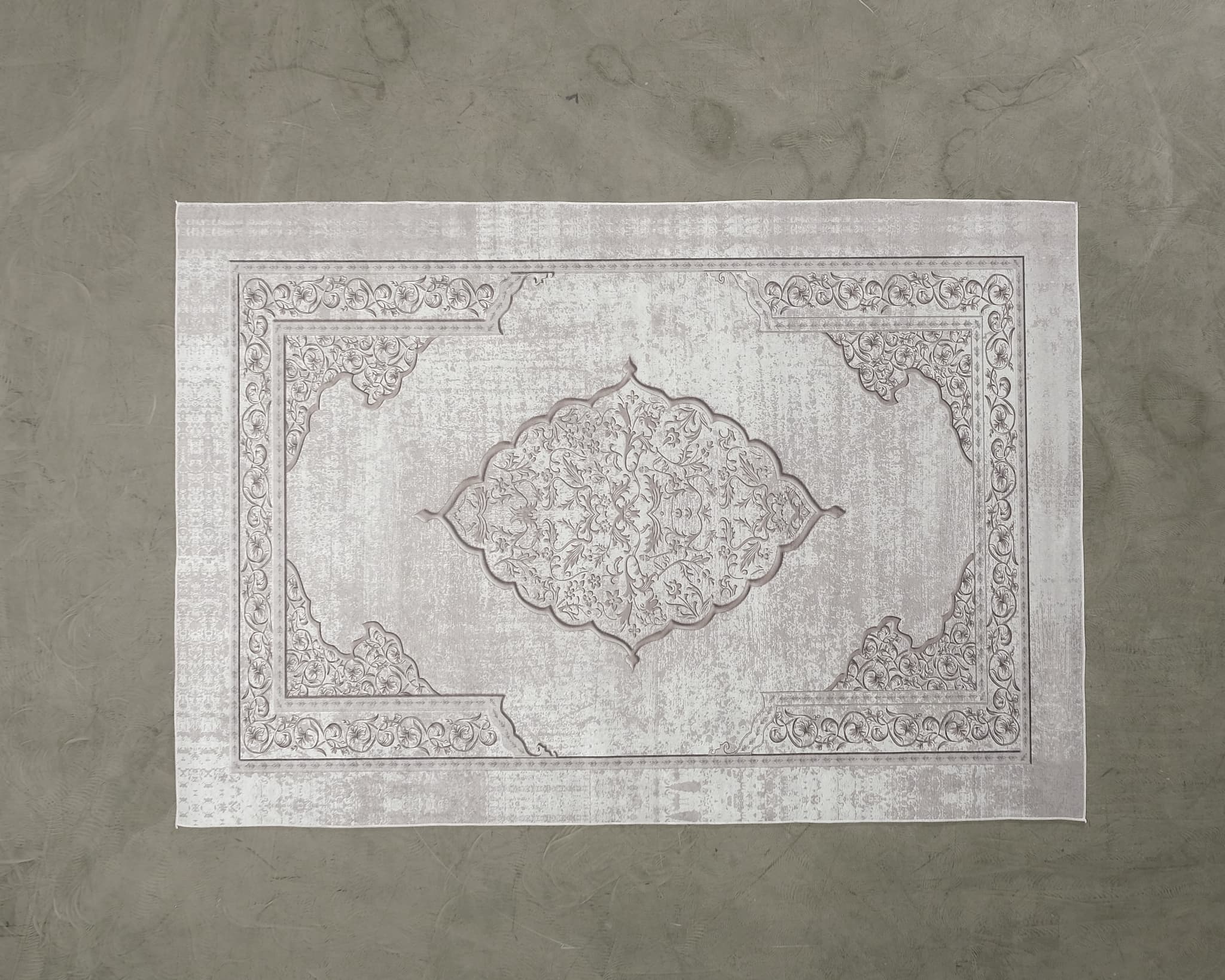 Homefesto matta 156 x 228 cm grå