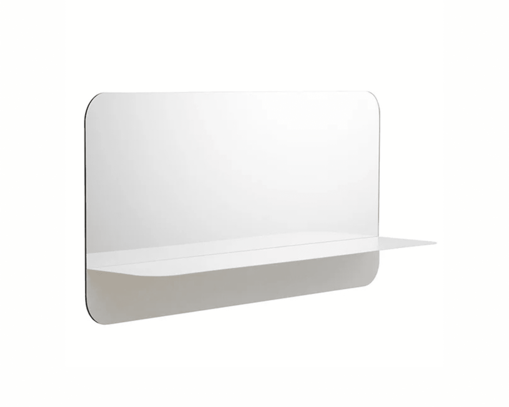 Normann Copenhagen Horizon spegel horisontell vit
