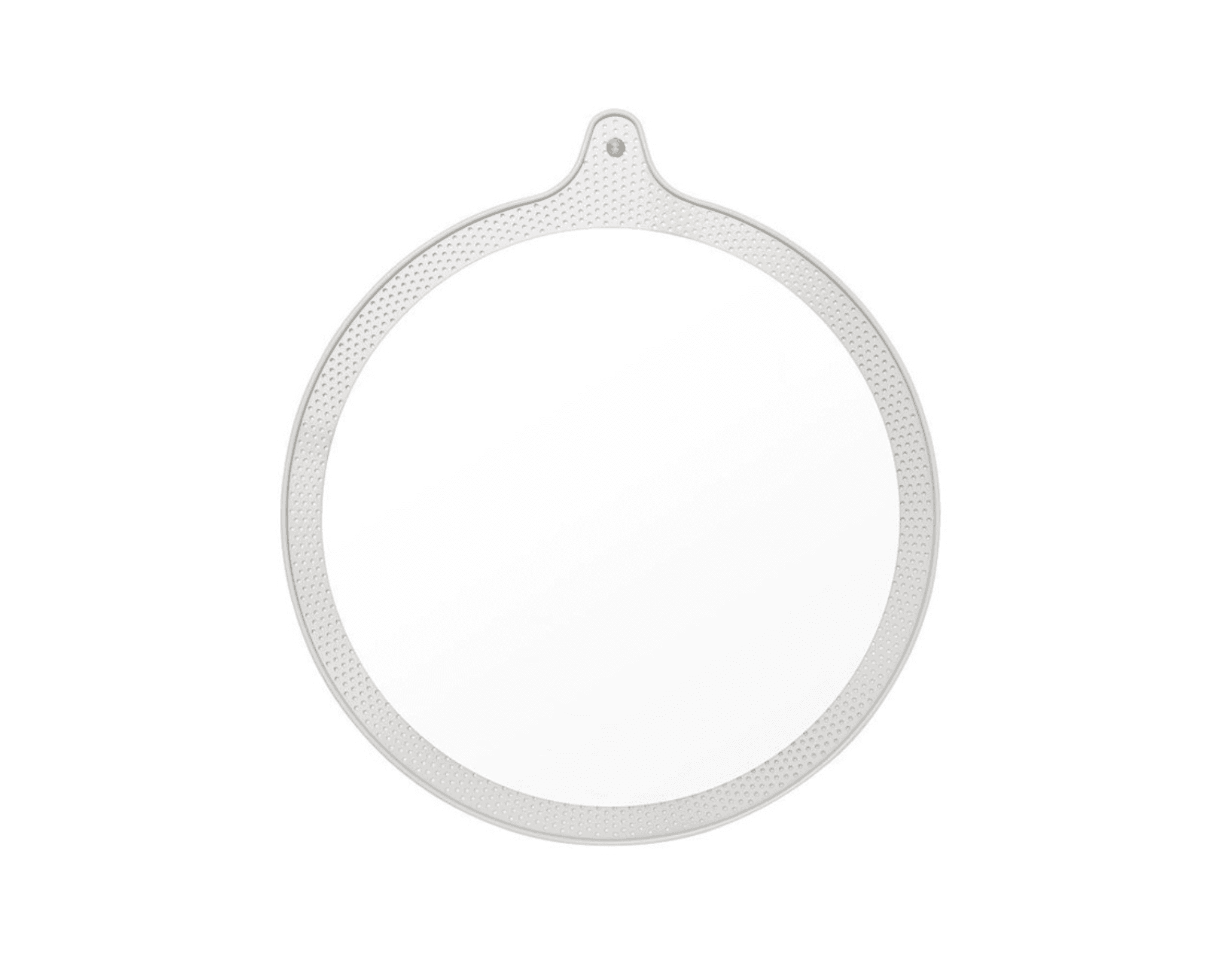Normann Copenhagen Ticket Mirror Small spegel Ø 45 cm grå