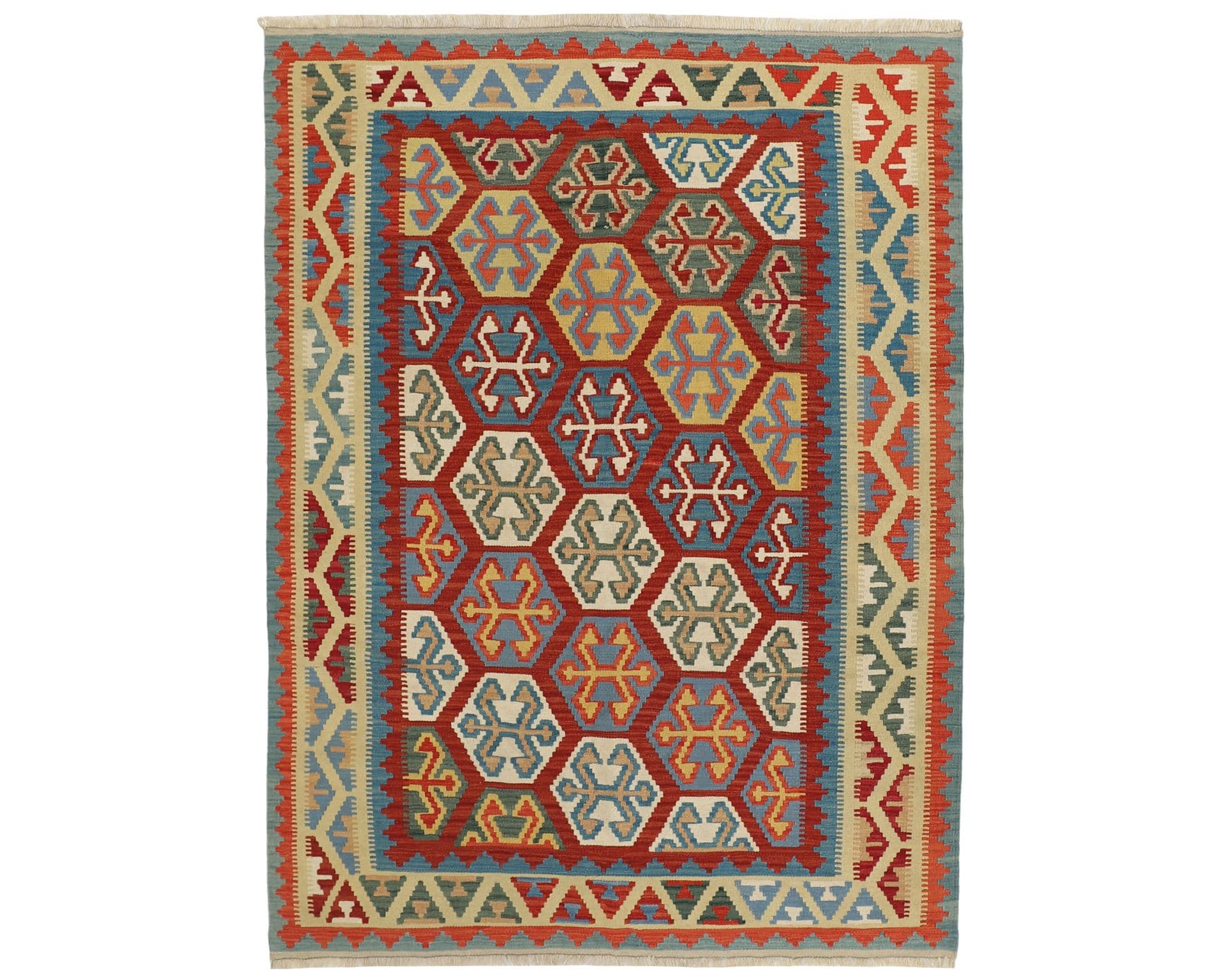 Kelim orientalisk matta 173 x 237 cm