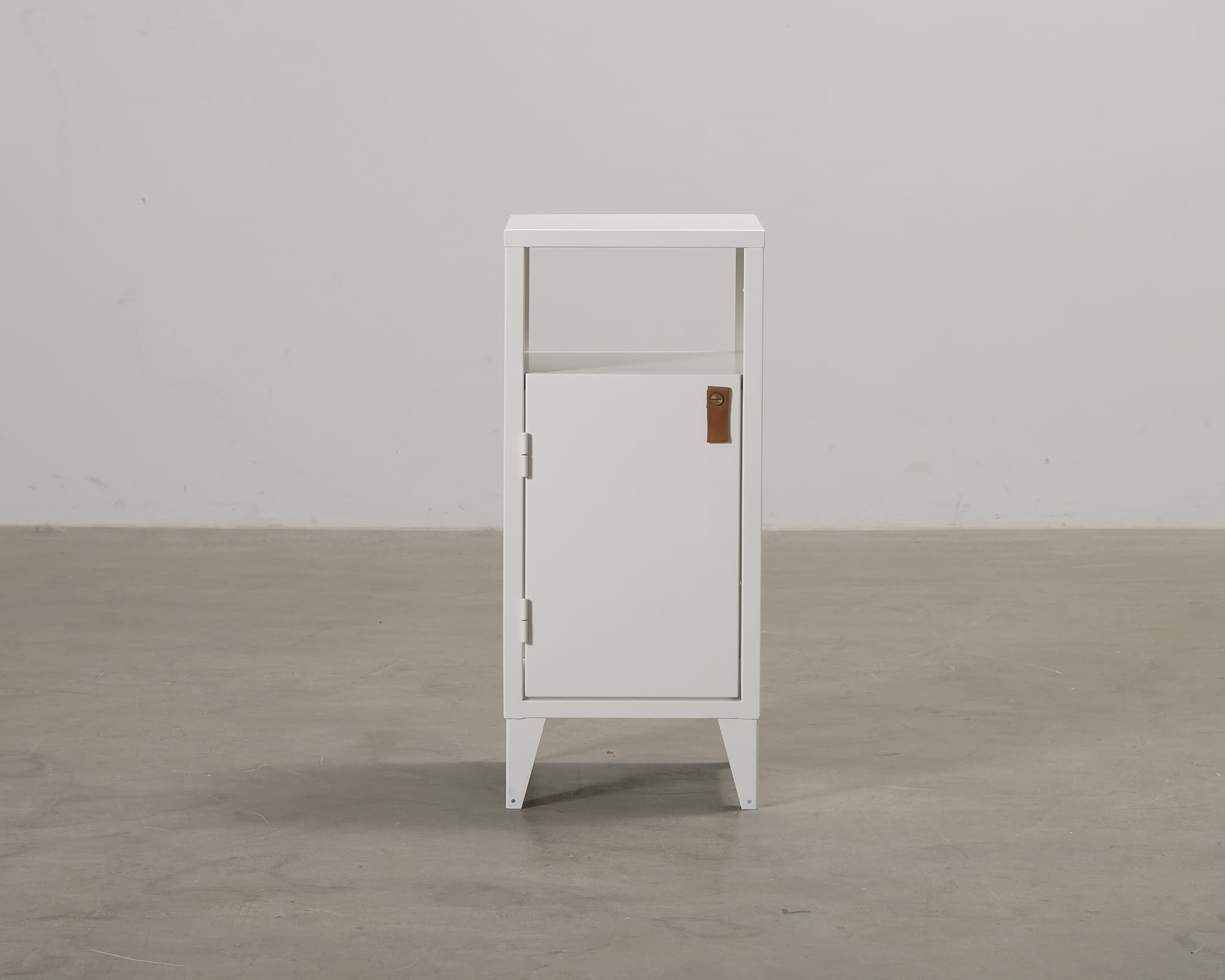 FeelDesign Plate nattduksbord vit