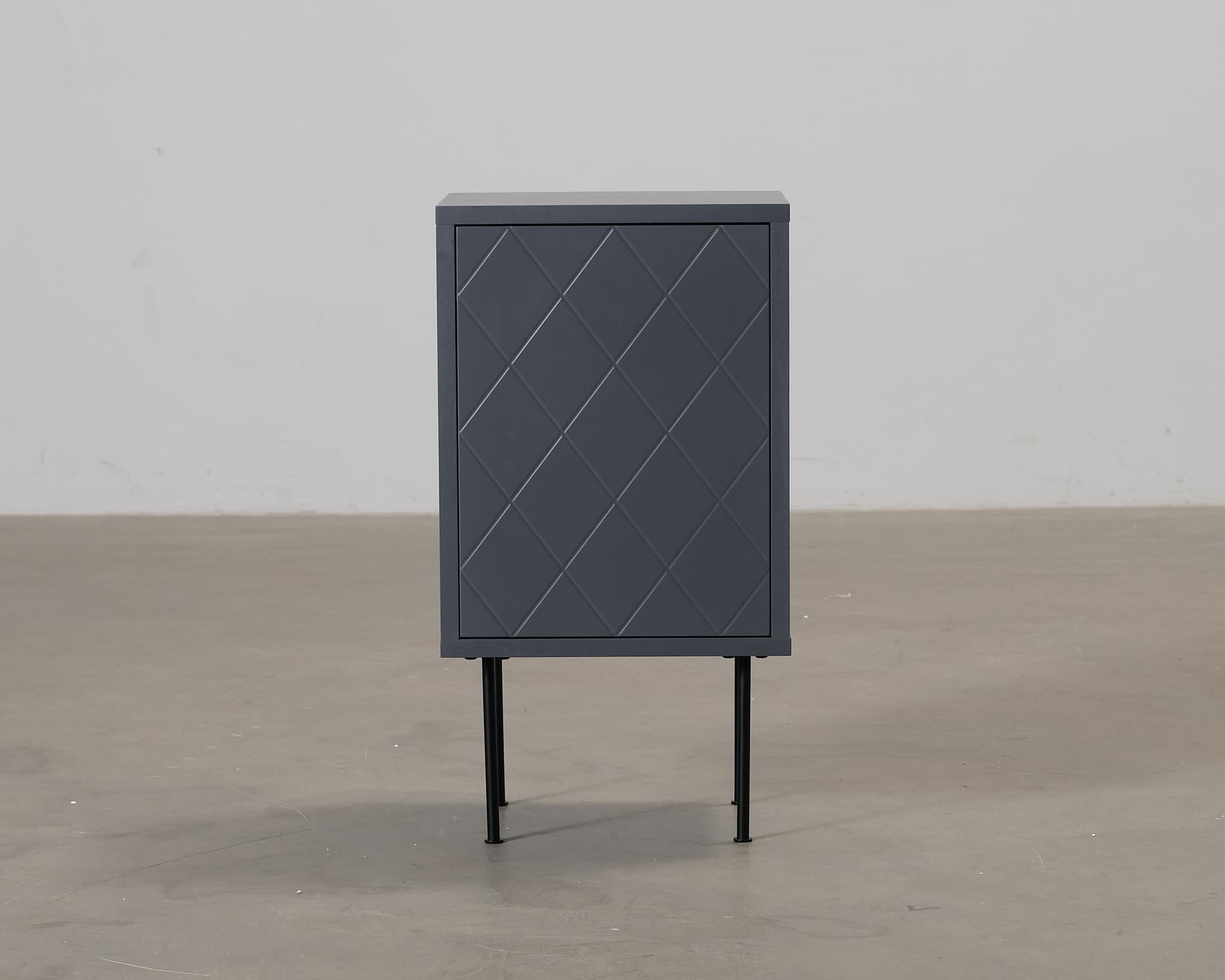 FeelDesign Romb nattduksbord grå