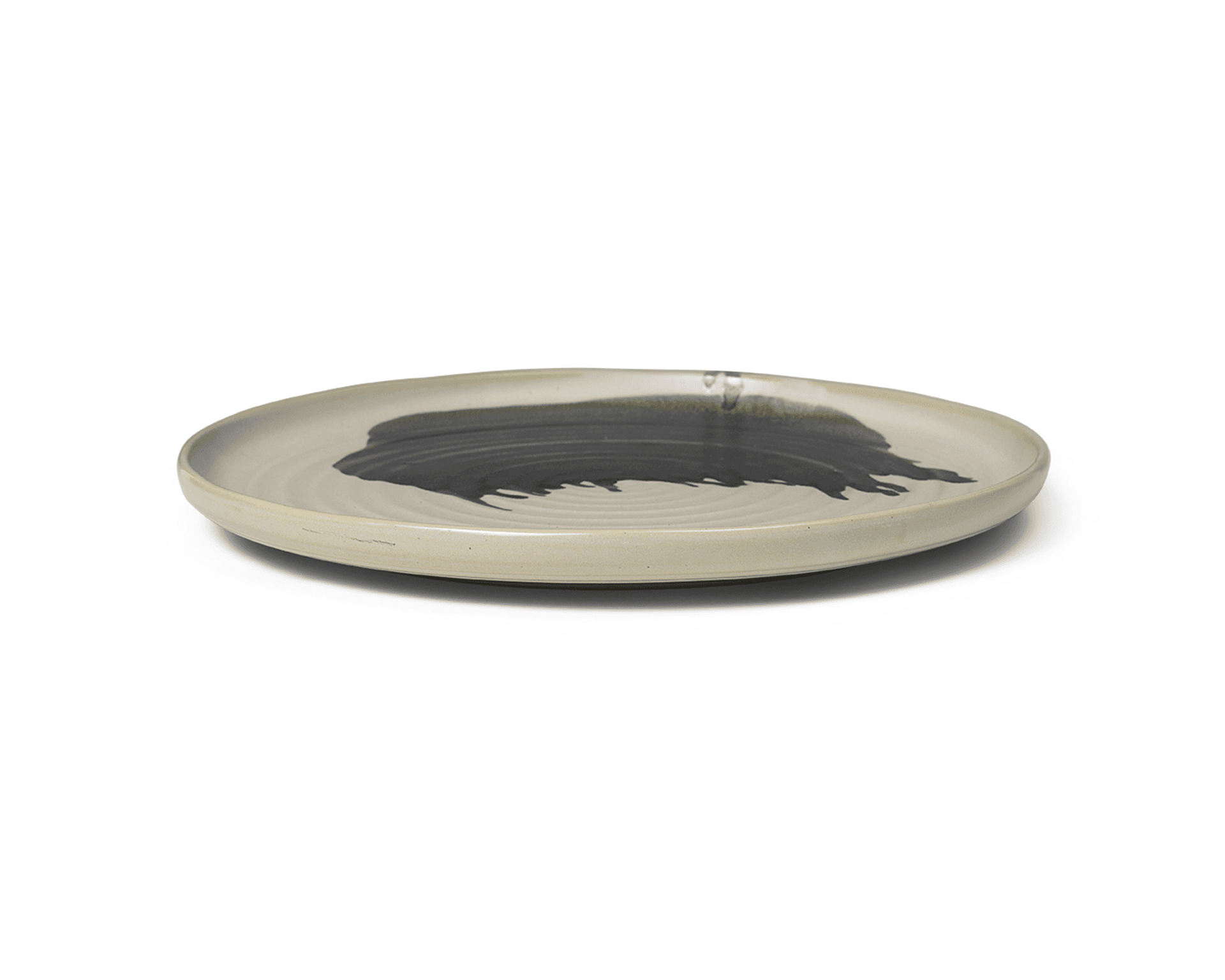 Ferm Living Omhu tallrik ø 36 cm benvit