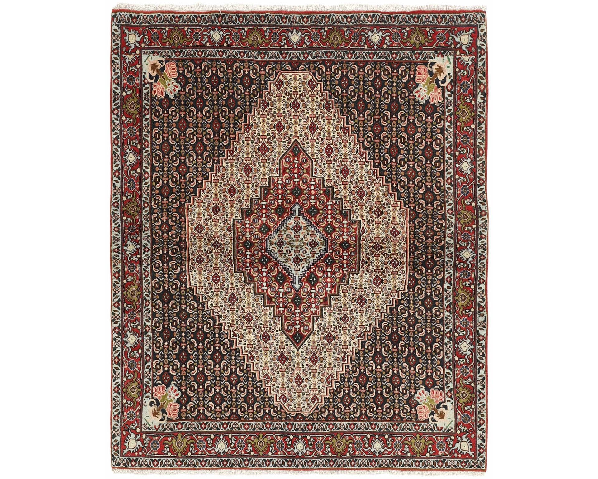 Seneh orientalisk matta 128 x 155 cm