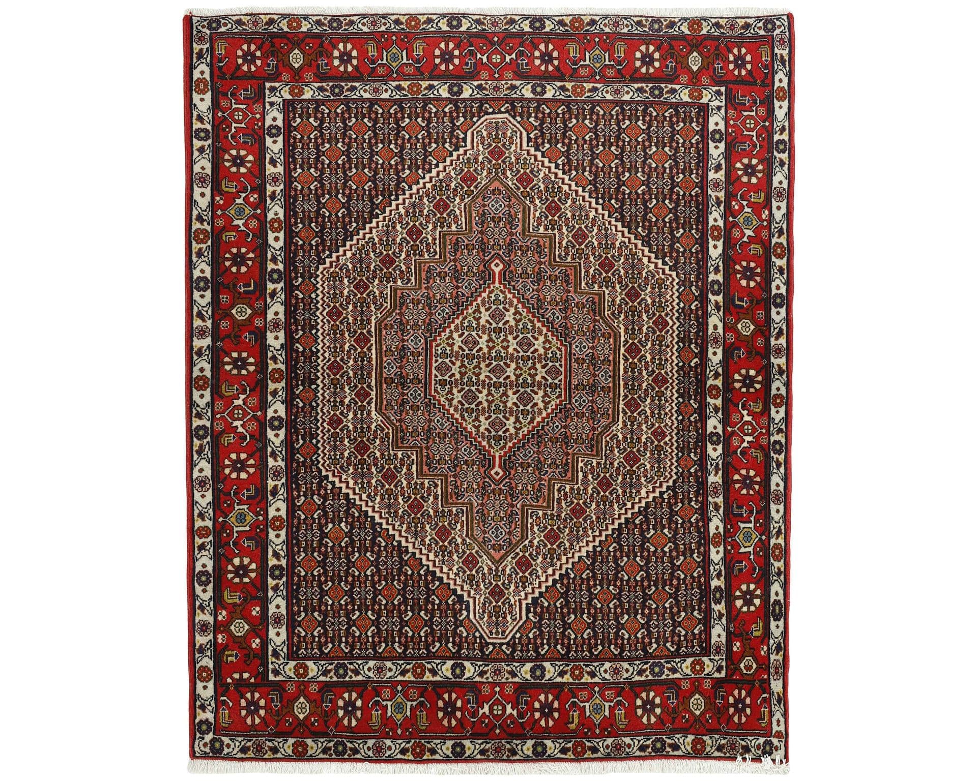 Seneh orientalisk matta 123 x 151 cm