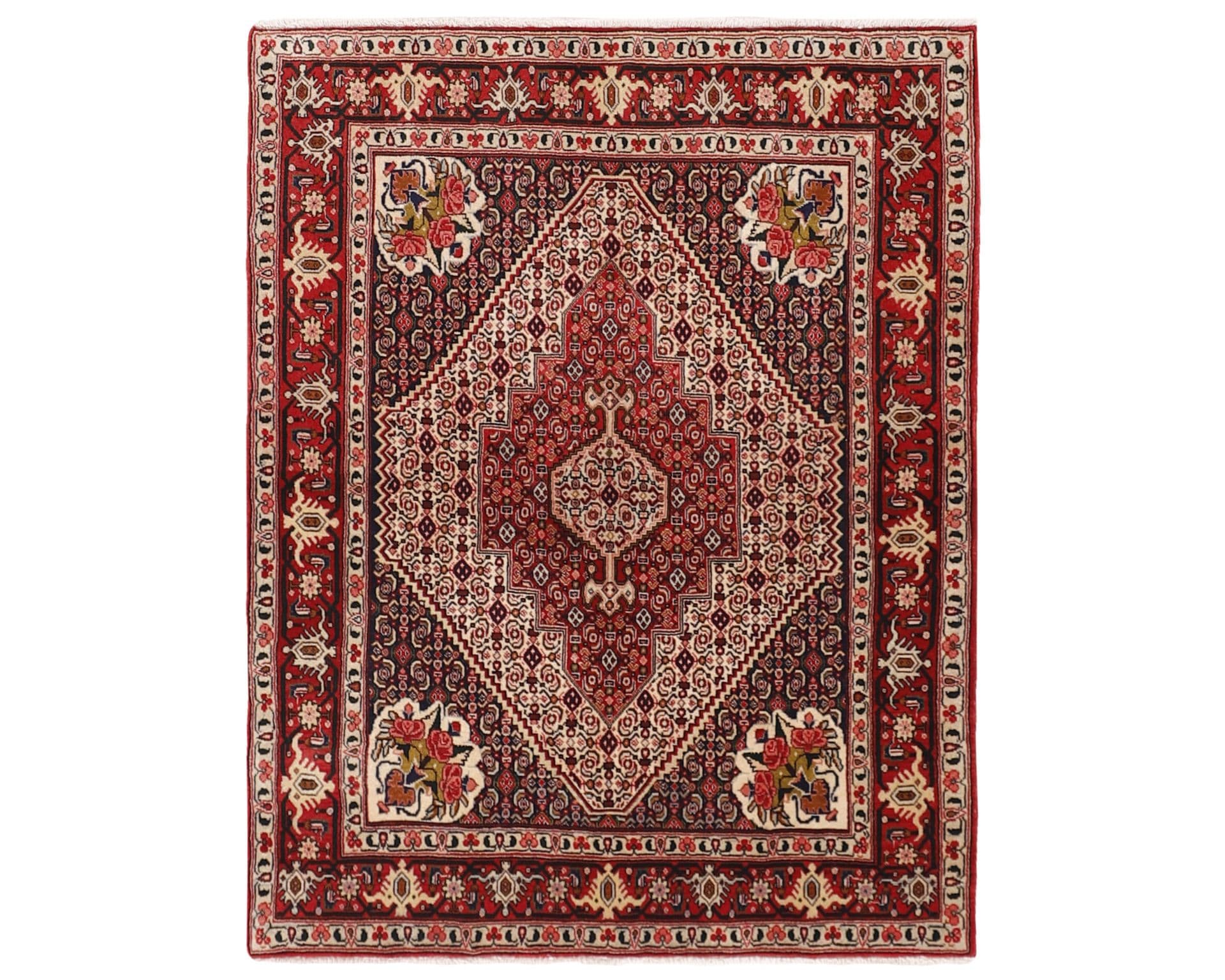Seneh orientalisk matta 123 x 158 cm