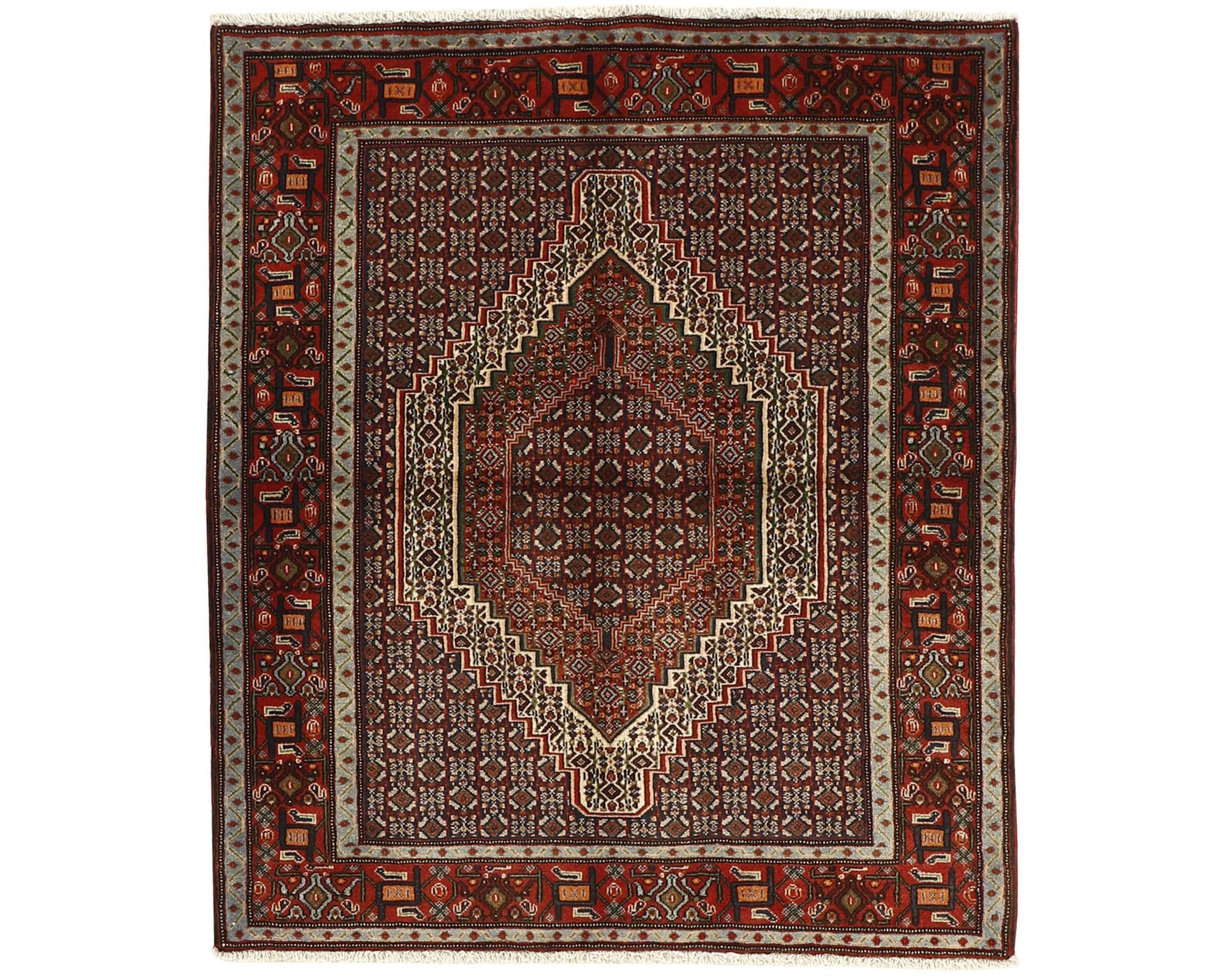 Seneh orientalisk matta 127 x 147 cm