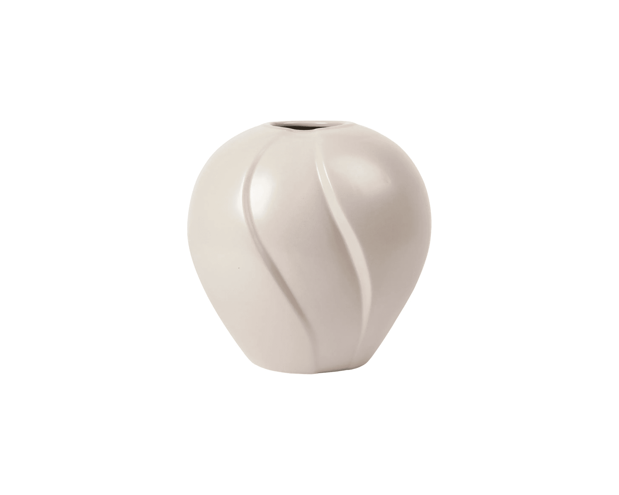 Broste Copenhagen Leda vas Grey Sand