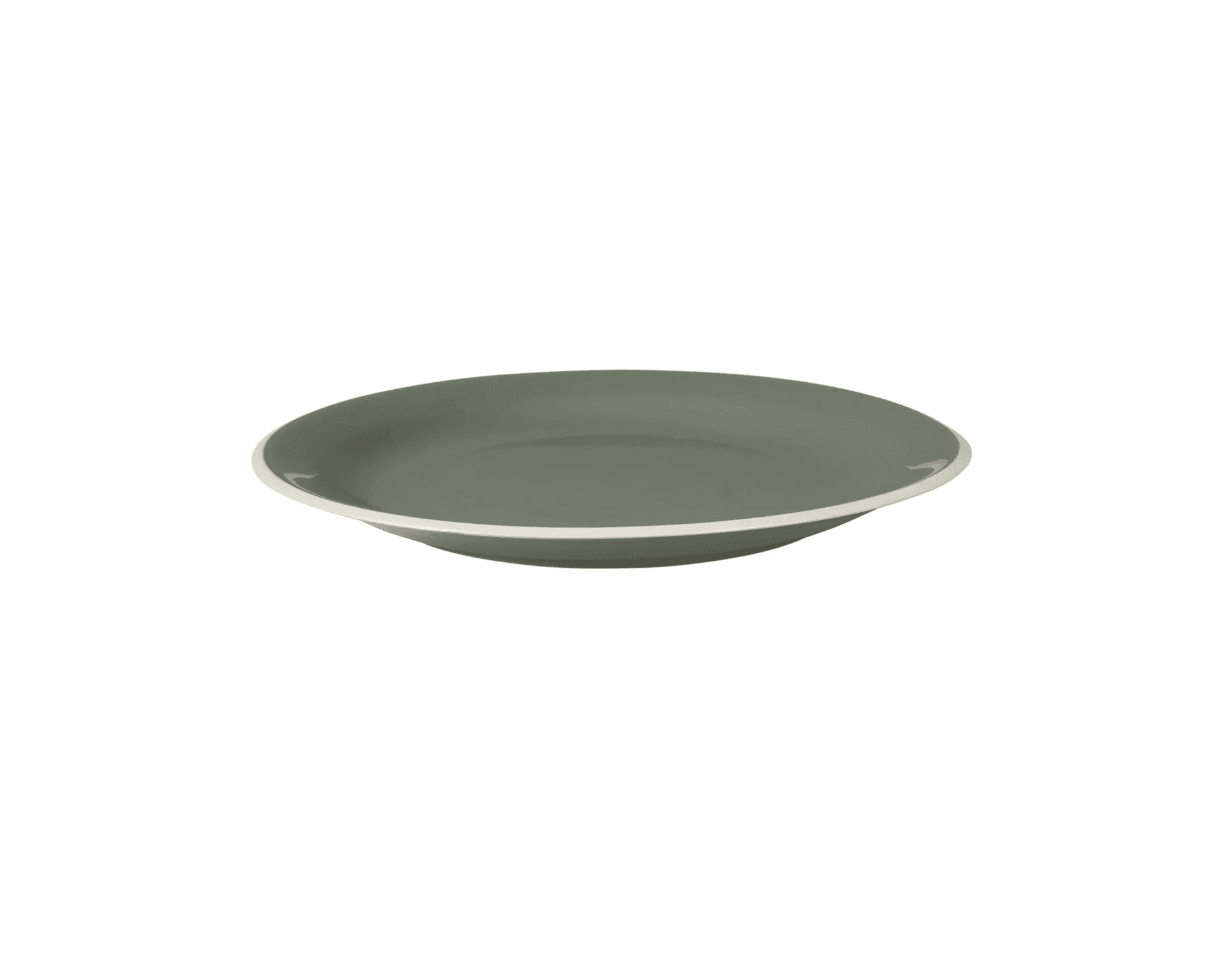 Broste Copenhagen Taverna tallrik ø 28 cm grön, set om 4