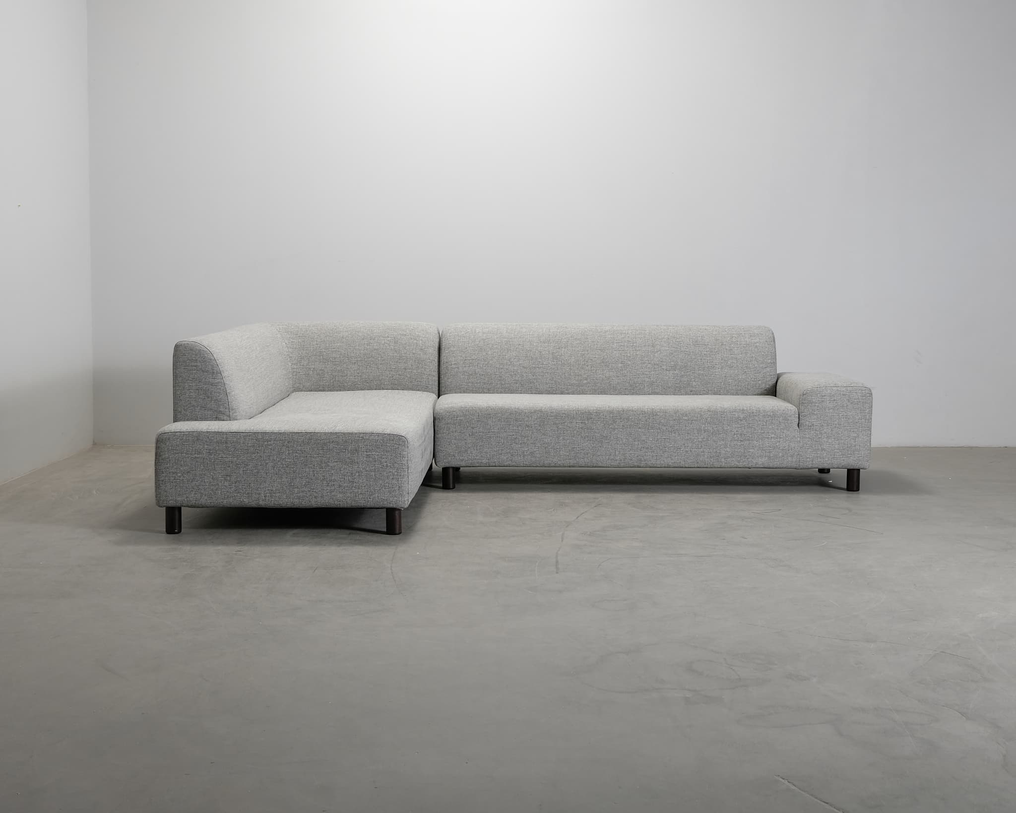 Adea Camp hörnsoffa ljusgrå