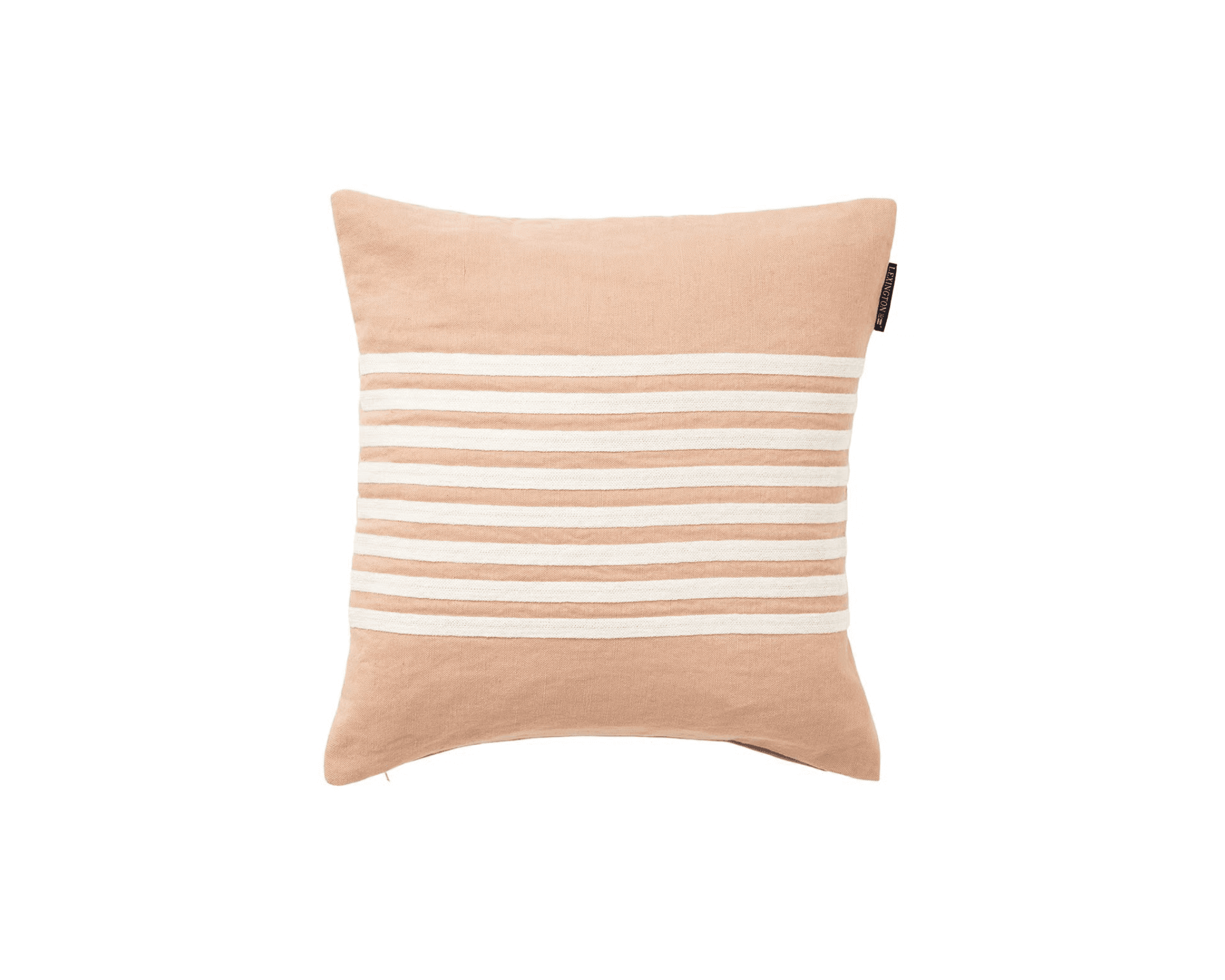 Lexington Emboidery Striped 50 x 50 cm kudde, set om 2