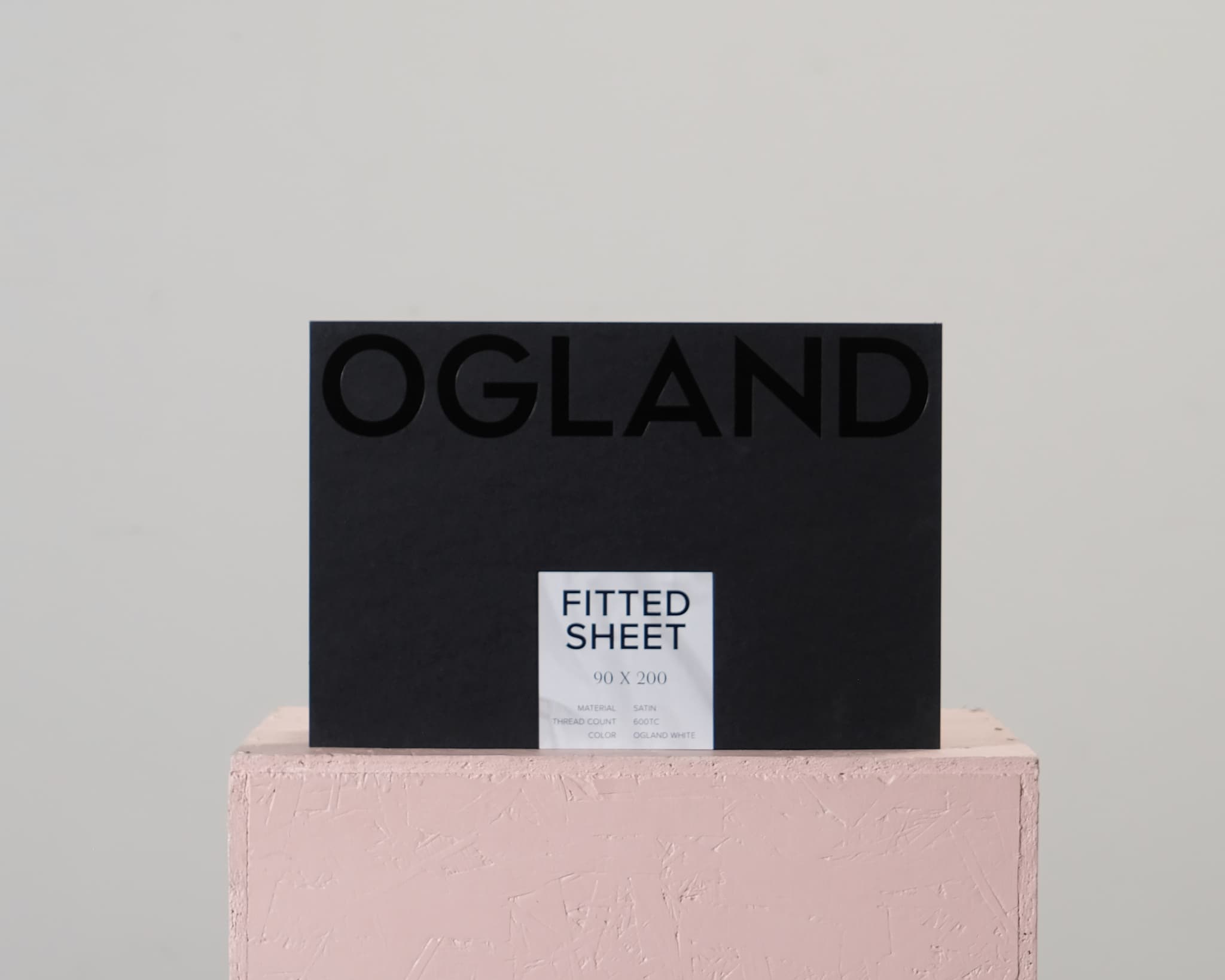 Ogland Edge kuvertsytt underlakan 90 x 200 cm