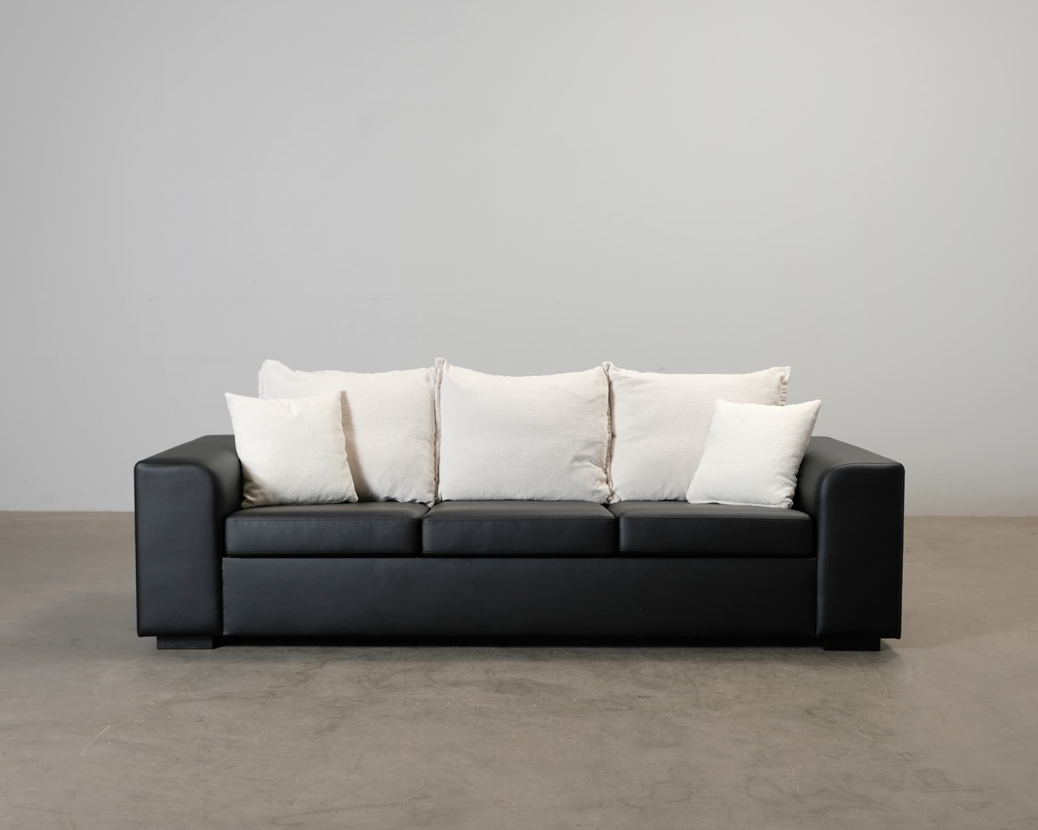 Link 3-sits soffa svart