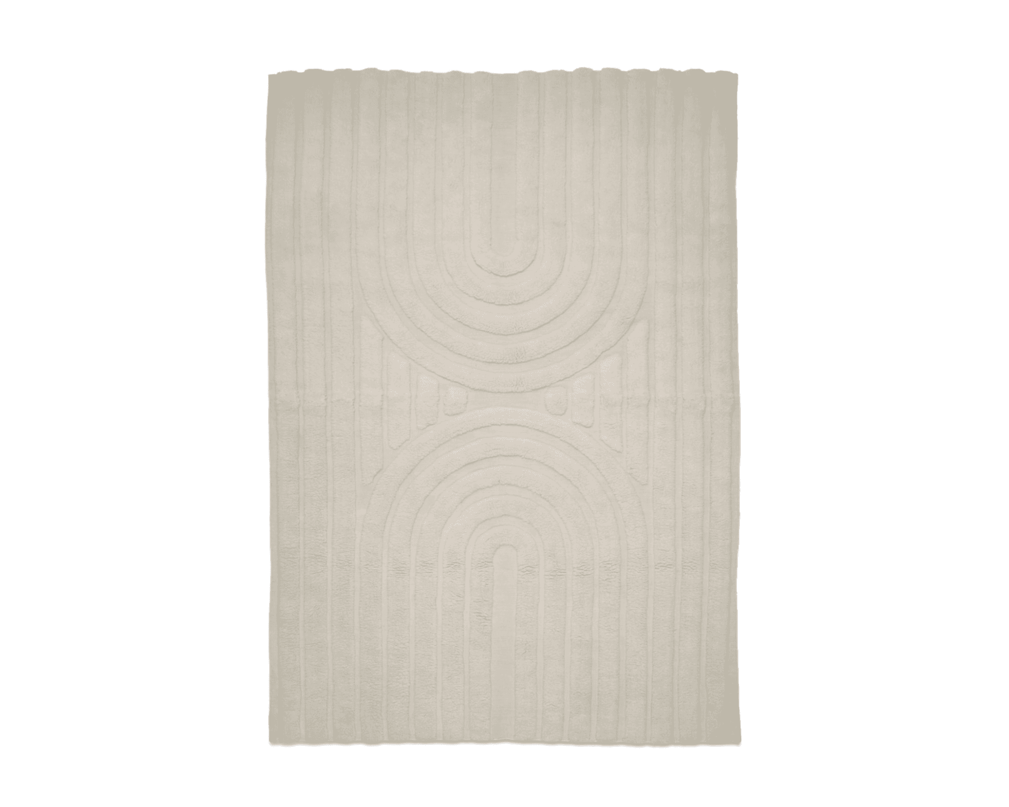 Classic Collection Curve ullmatta 170 x 230 cm benvit