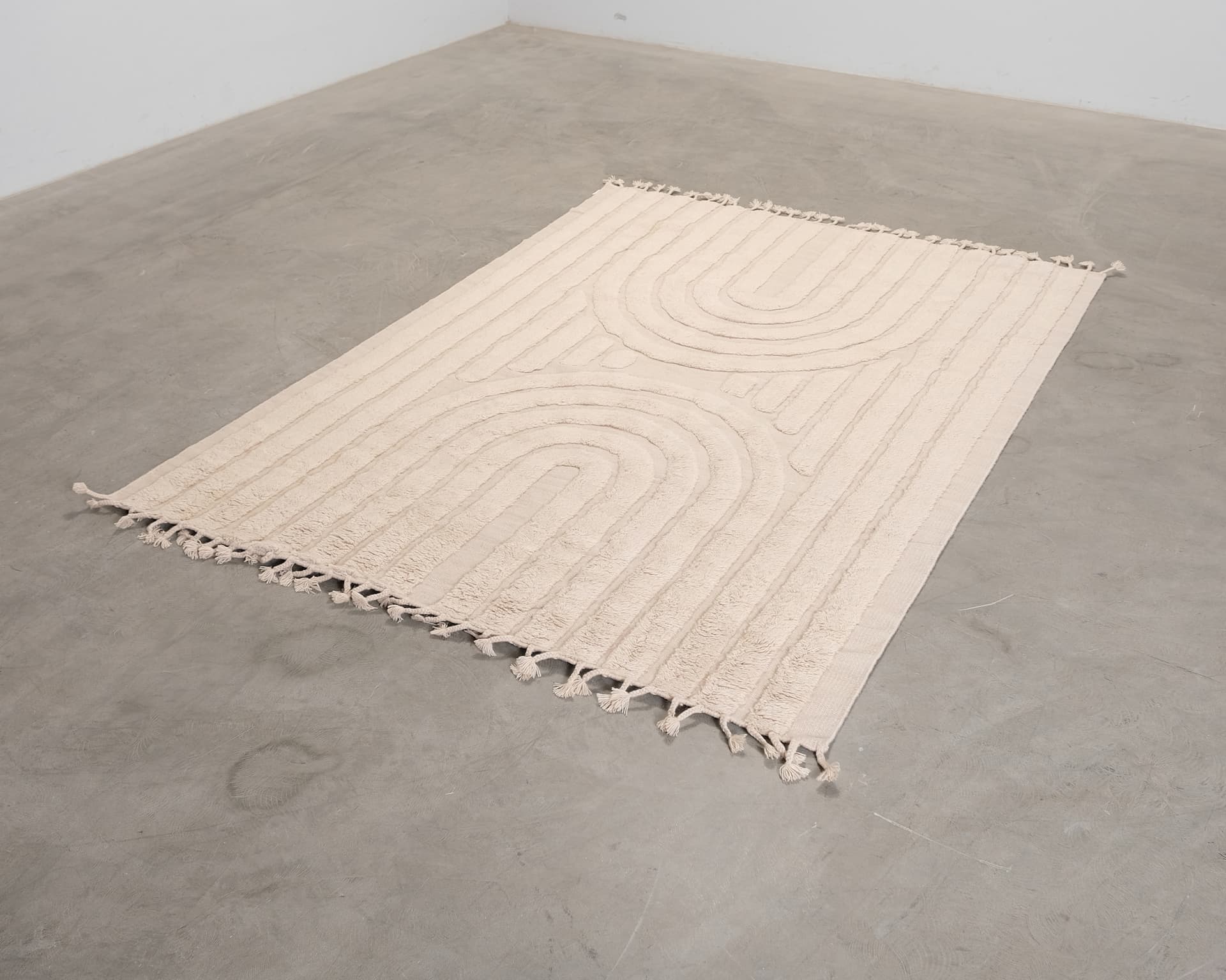 Classic Collection Curve ullmatta 170 x 230 cm beige