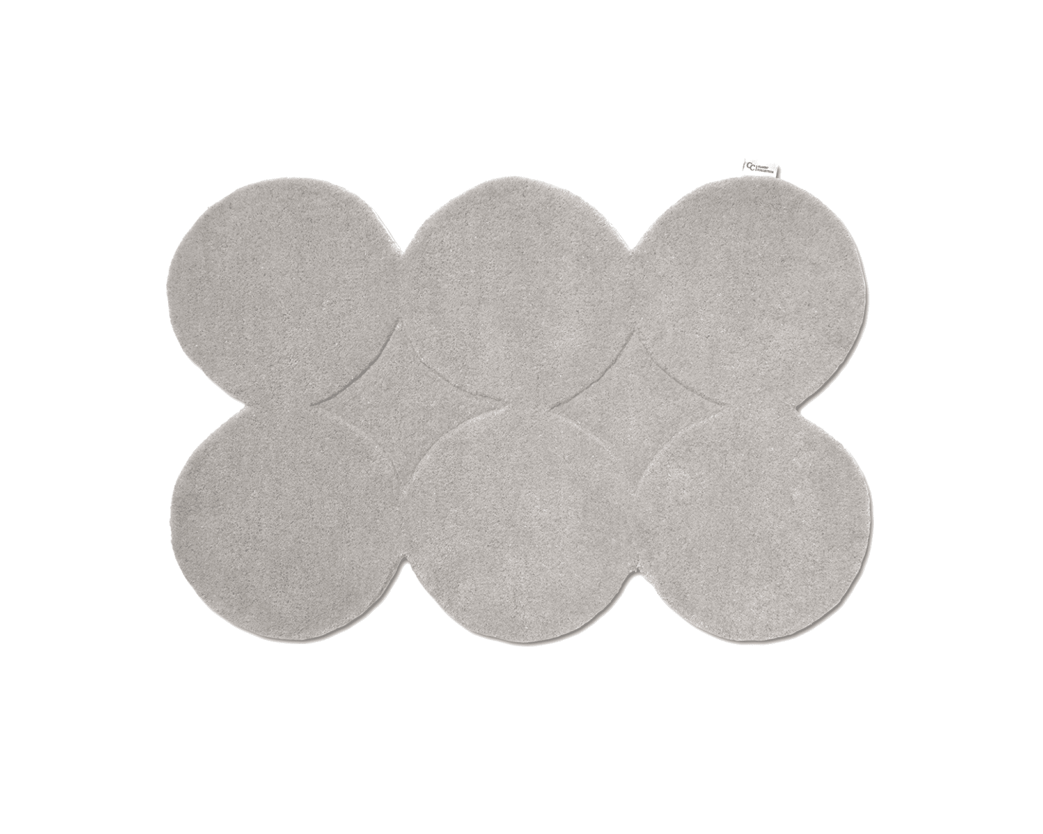 Classic Collection Dots 60 x 90 cm dörrmatta grå