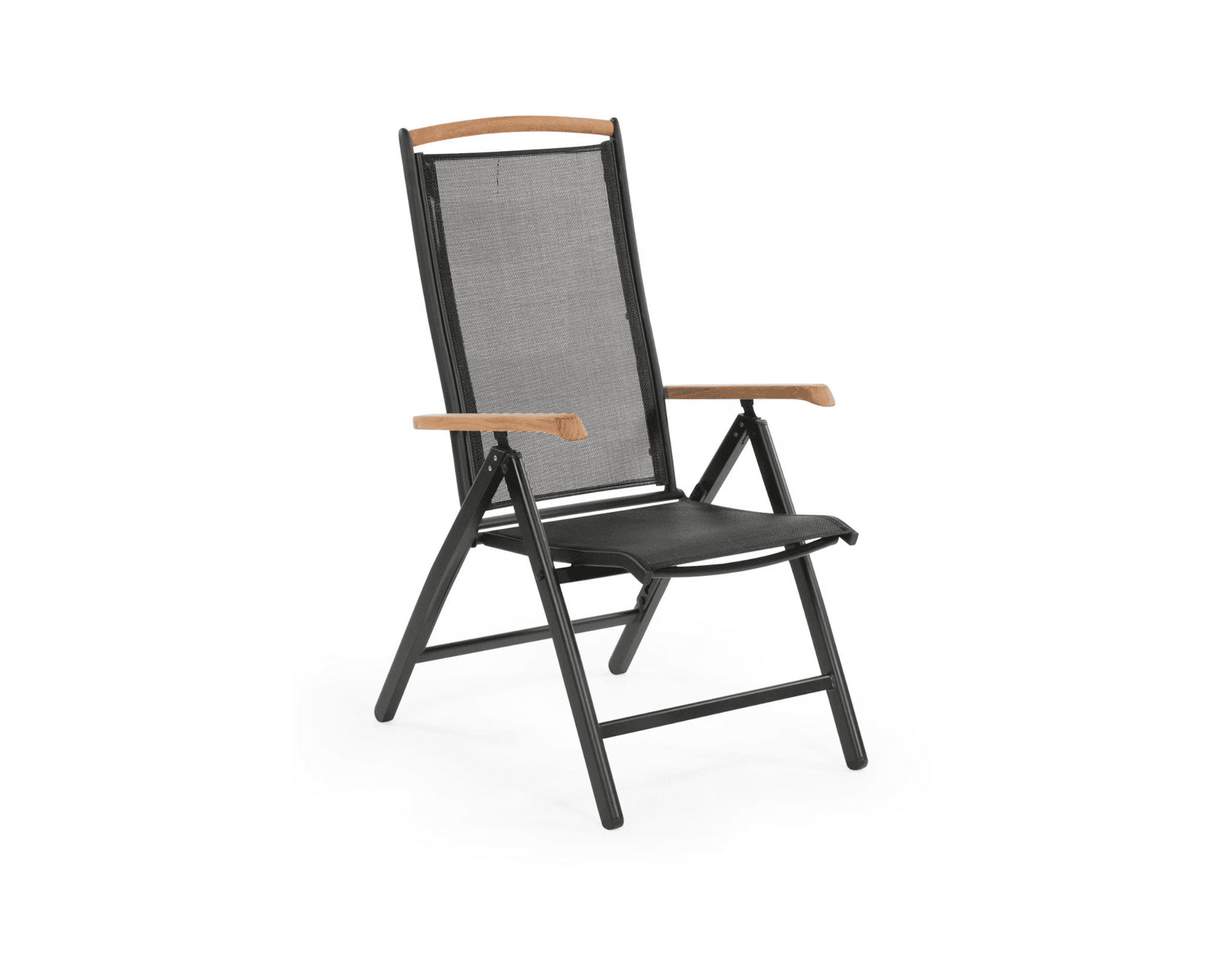 Brafab Andy utomhusstol svart / teak