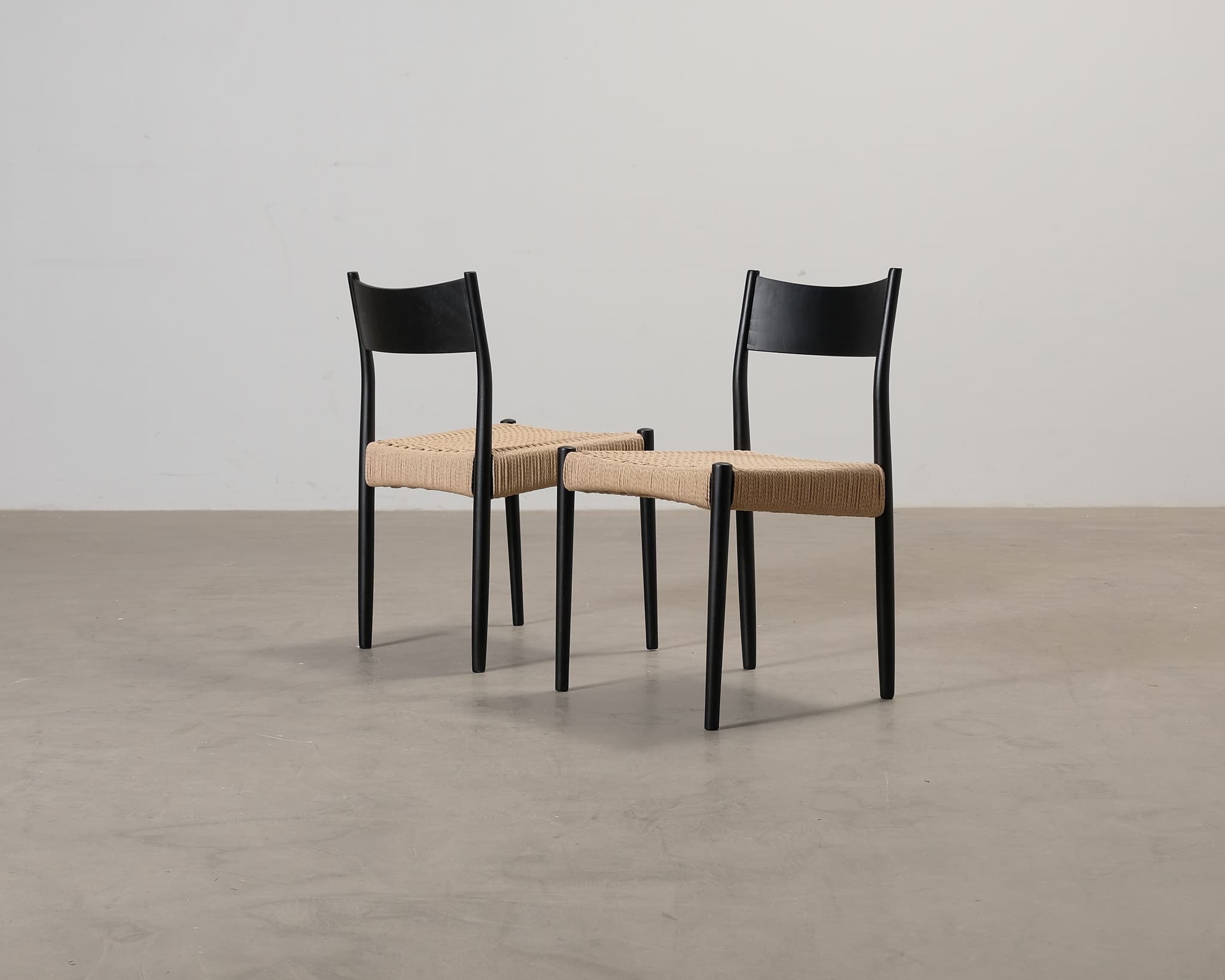 Decotique Bond stol i betsad bok, set om2