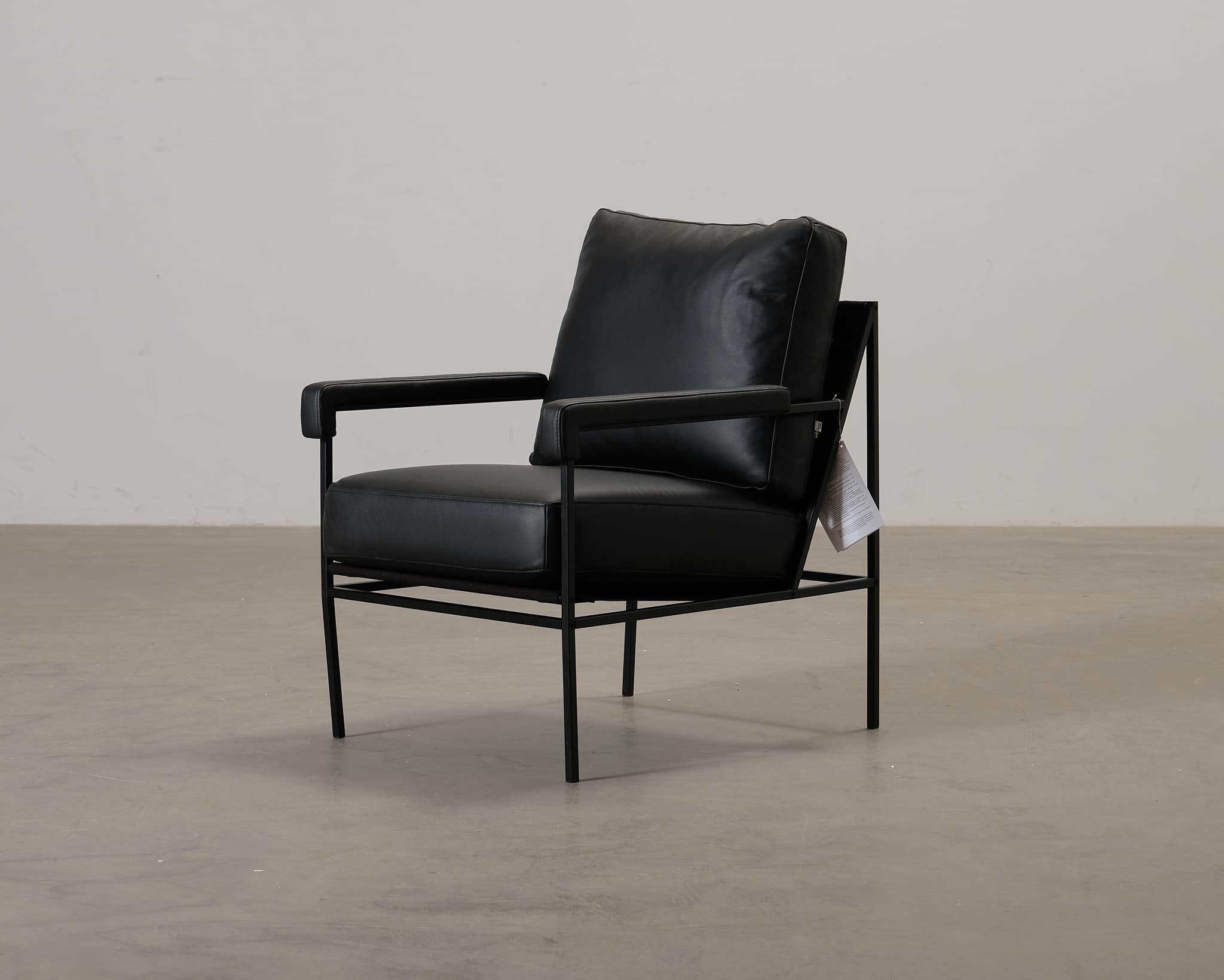 Jonas Ihreborn Seventy Five fåtölj svart